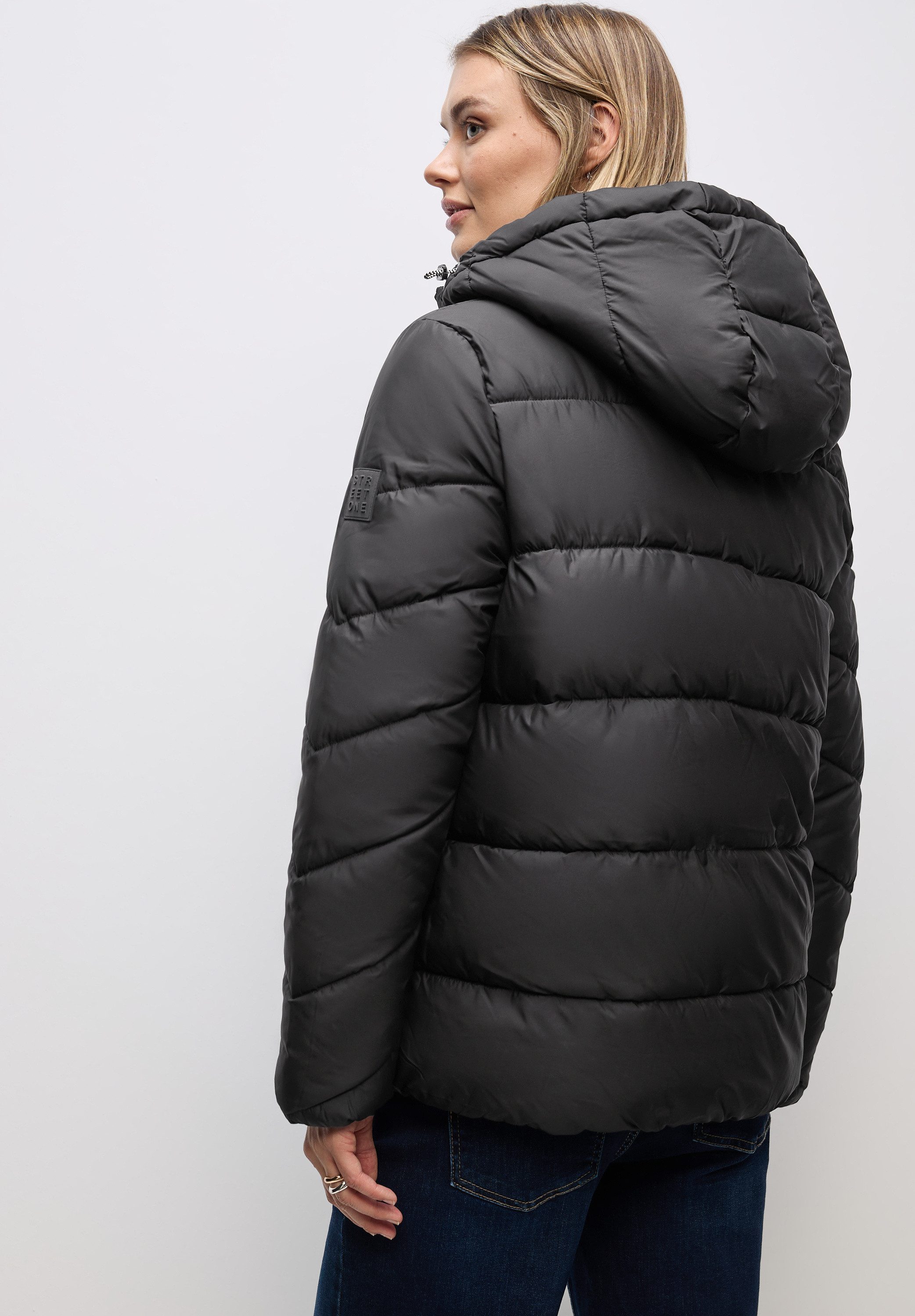 STREET ONE Steppjacke mit Kapuze günstig online kaufen