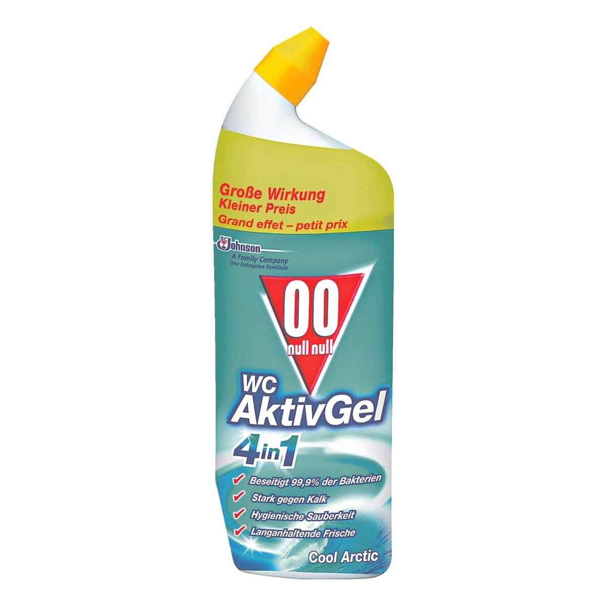 00 Null Null Aktiv Gel 4in1 Cool Arctic WC-Reiniger (750 ml)