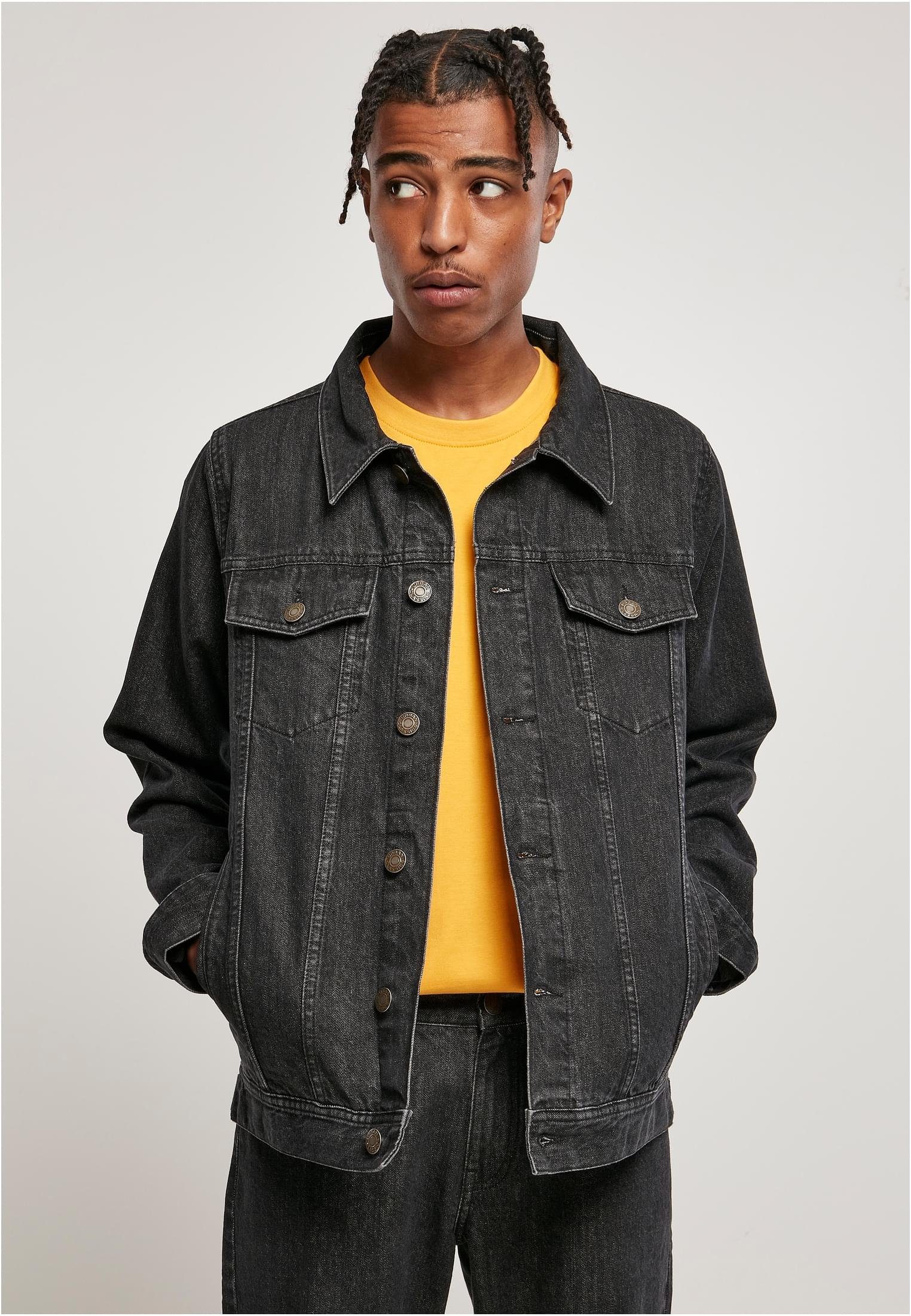 Classics Jacket Organic Denim Urban Sommerjacke (1-St), Size URBAN Basic Plus Herren CLASSICS