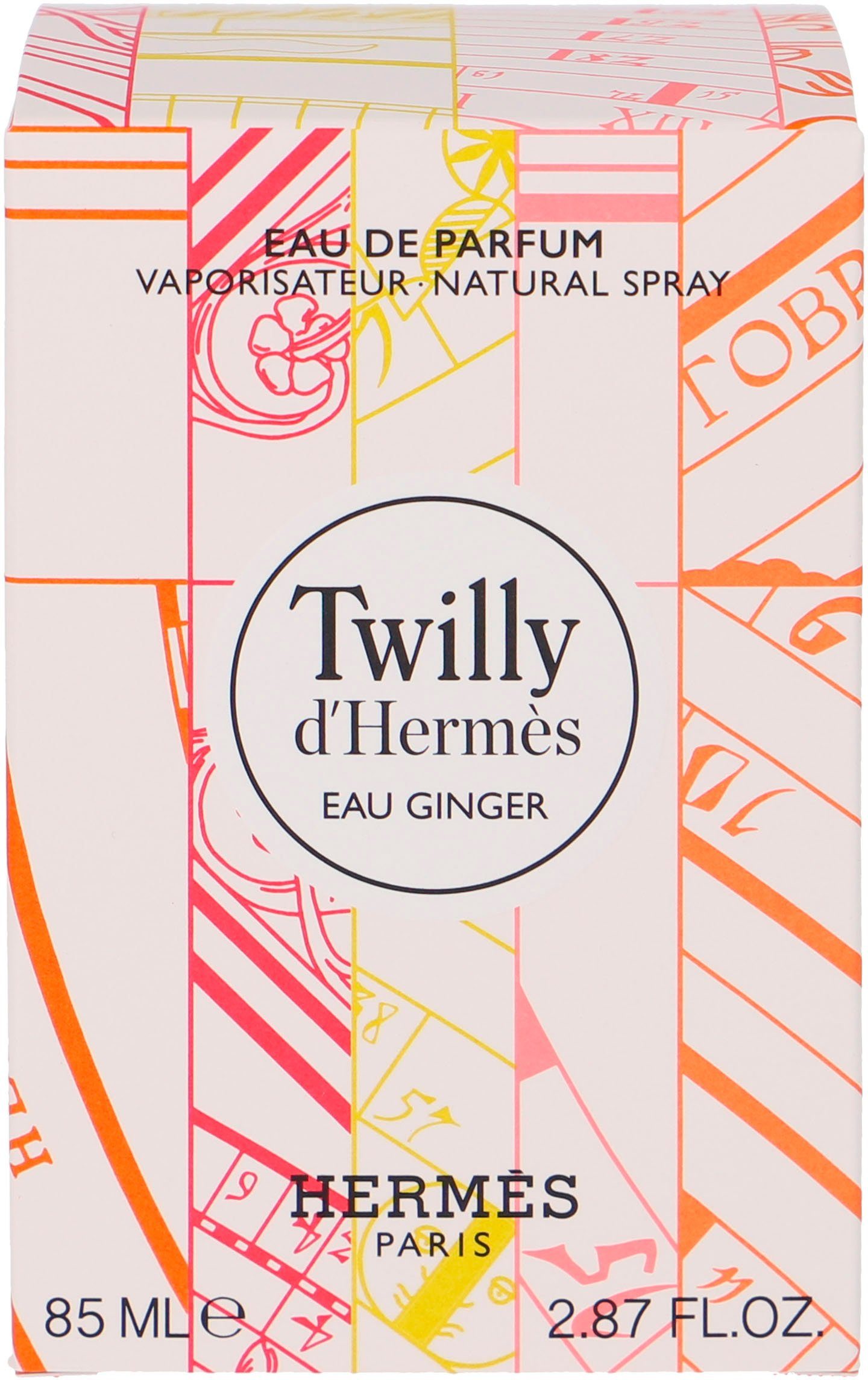 HERMÈS Eau de Parfum Twilly d'Eau Ginger, mit einer leichten Formulierung
