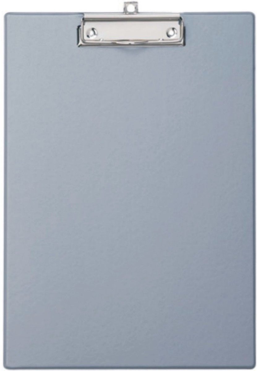 Schreibmappe Schreibplatte A4 mit Folienüberzug silber