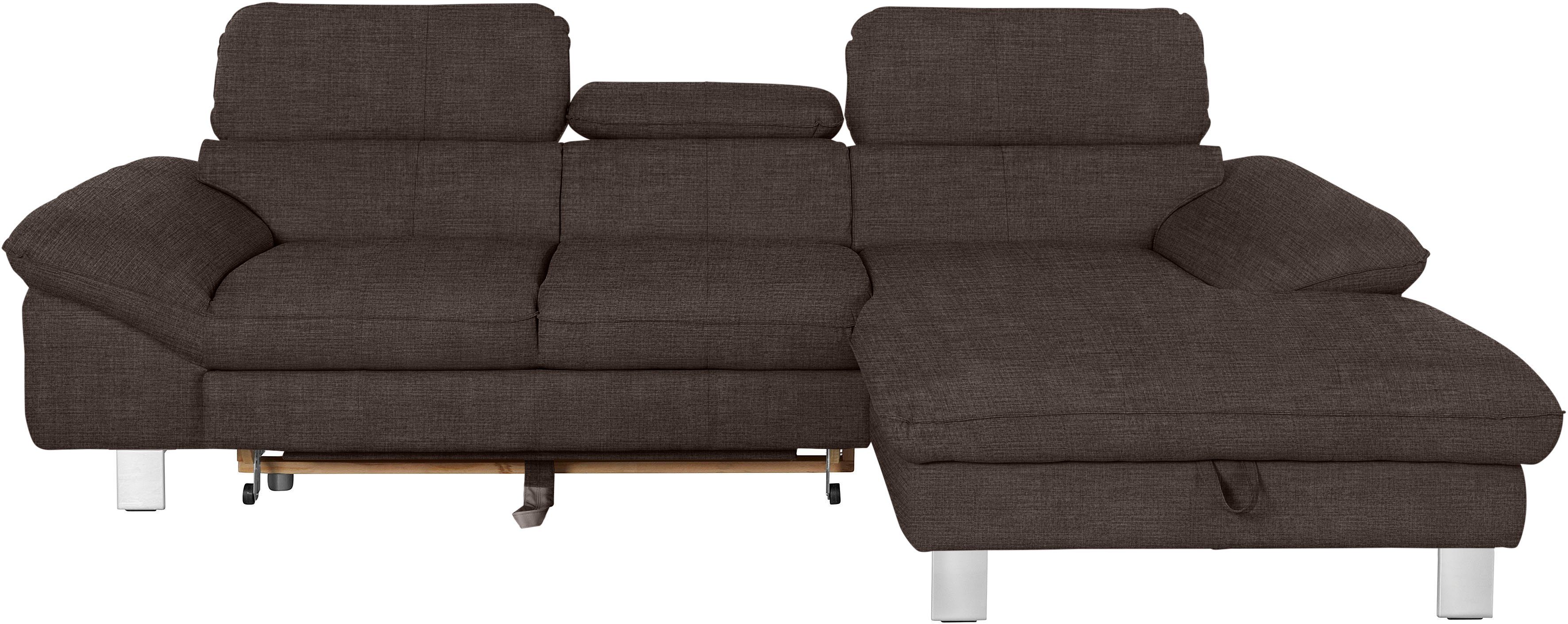 COTTA Ecksofa Driver L-Form, mit Kopfteilverstellung, günstig online kaufen