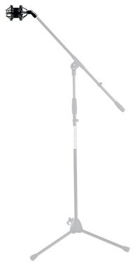 Pronomic MS-43 Mikrofonspinne (reduziert Trittschall auf ein Minimum, für Mikrofone mit 43 bis 50 mm Durchmesser) Mikrofon-Halterung, (Reduziert Trittschall auf ein Minimum)