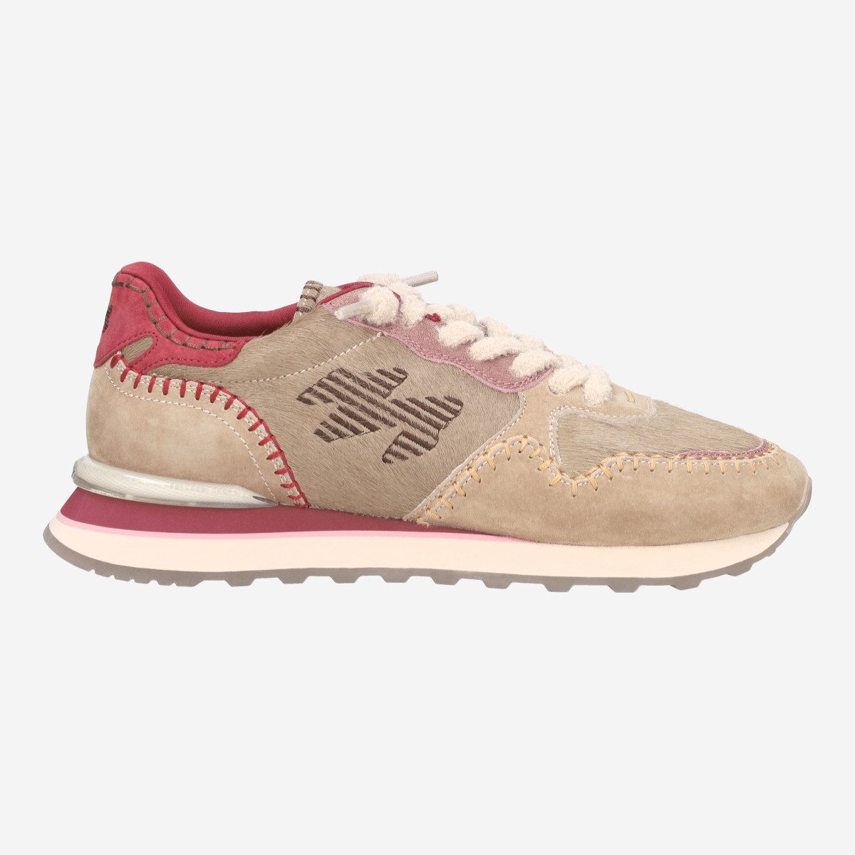MRP MRP06UPHS V.18, Sneaker in Beige / Rosa für Damen Sneaker