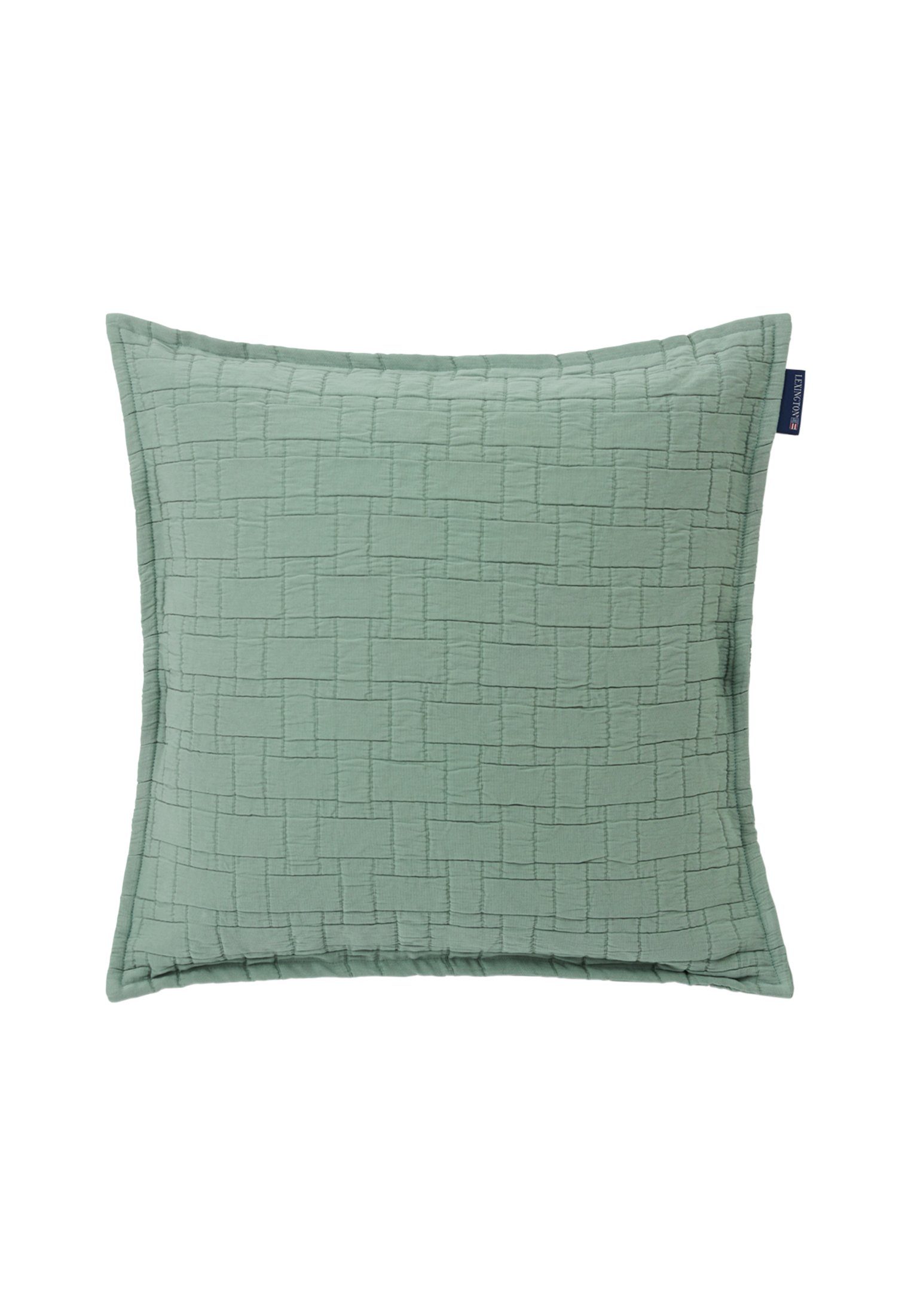 Kissenbezüge Basket Structured Cotton, Lexington light green