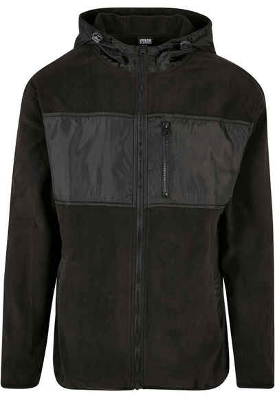 URBAN CLASSICS Winterjacke Herren Patched Micro Fleece Jacket (1-St)