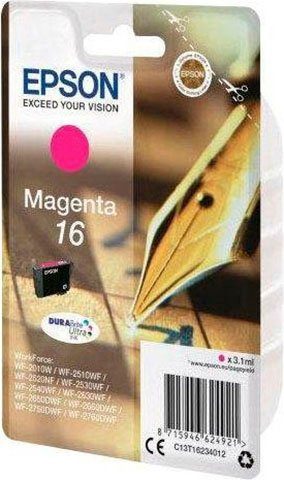 Epson 16 magenta Tintenpatrone (original Druckerpatrone 16 magenta)