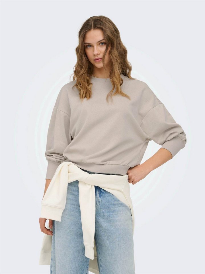 ONLY Sweatshirt BROOKE (2-tlg) Drapiert/gerafft