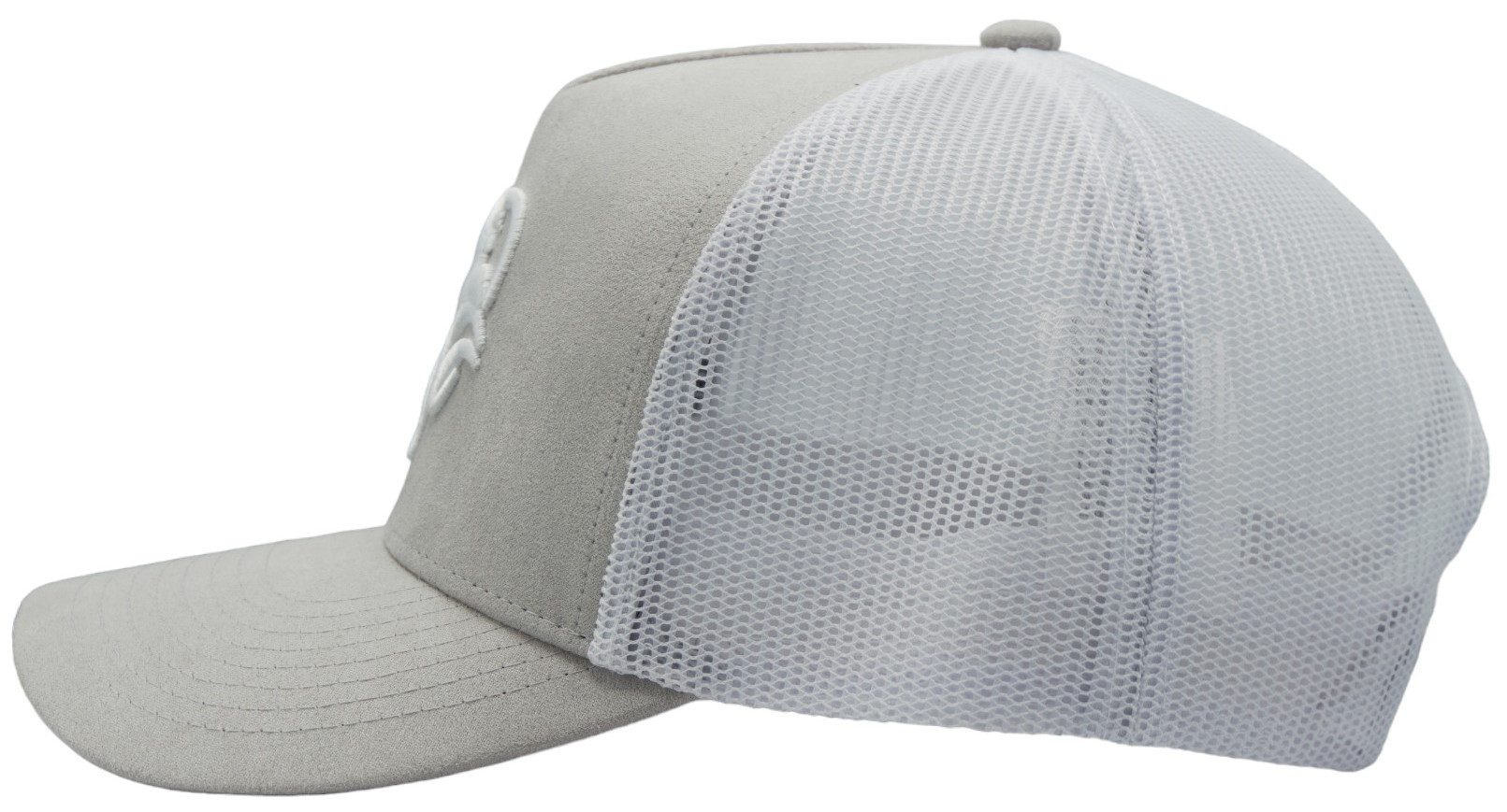 Bexxwell Trucker Cap mit 3D Logo-Stickerei, Wildleder-Optik (optimale Passform, Unisex)