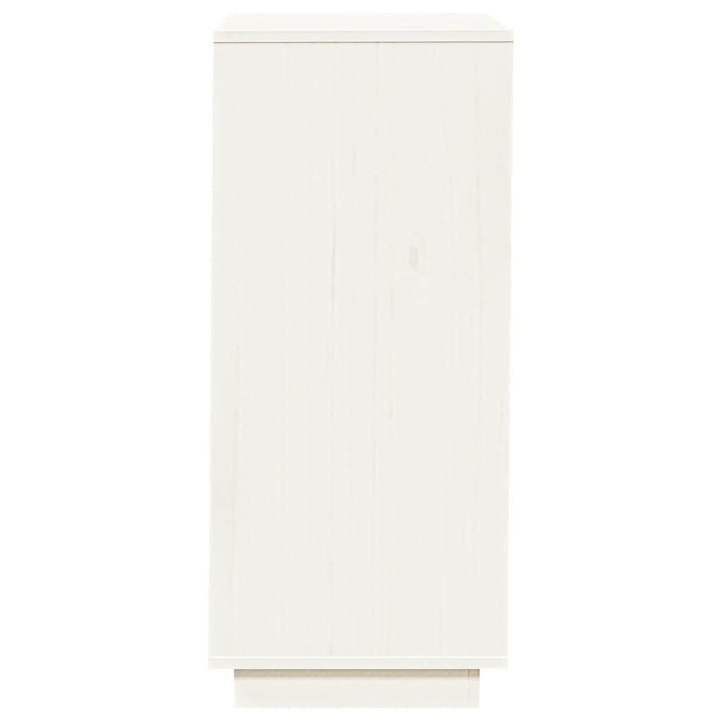 Weiß Kiefer Massivholz Schuhschrank cm furnicato 35x35x80