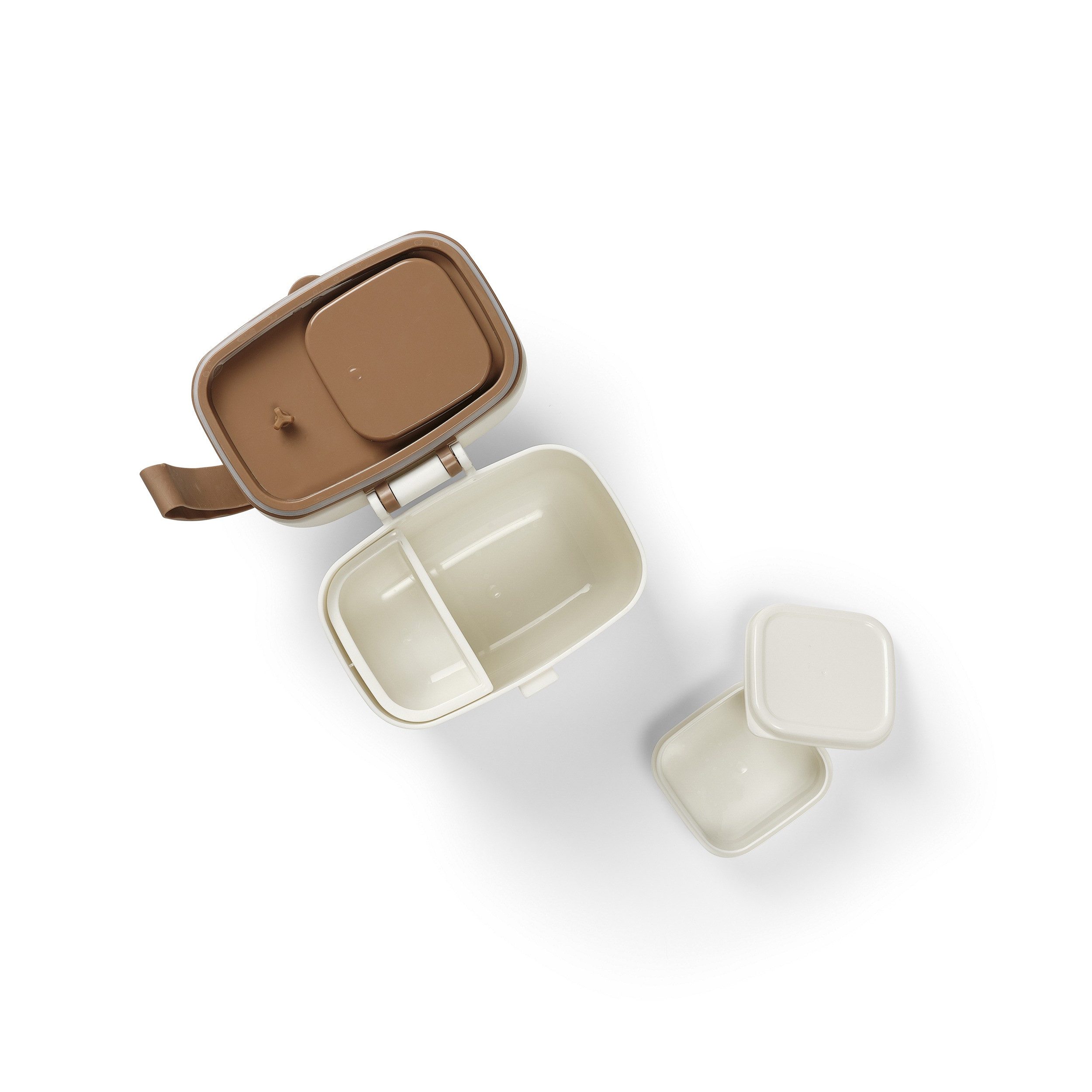 Elodie Lunchbox Lunch & Snack Box - Brotdose – Vanilla White, Polypropylen
