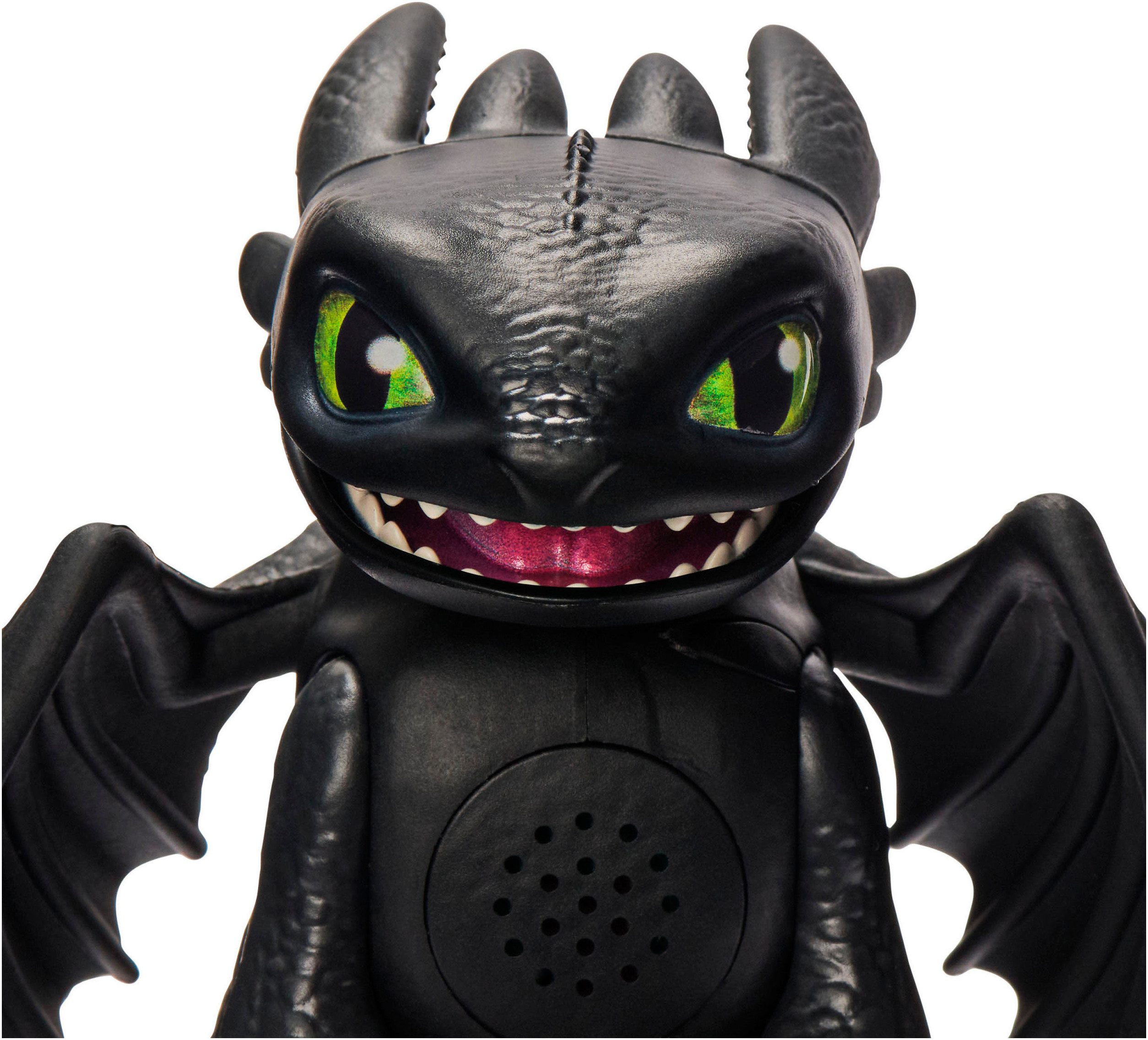Spin Master Spielfigur Dragons Movie - Interaktive Mini-Drachen - Ohnezahn, mit Soundeffekt