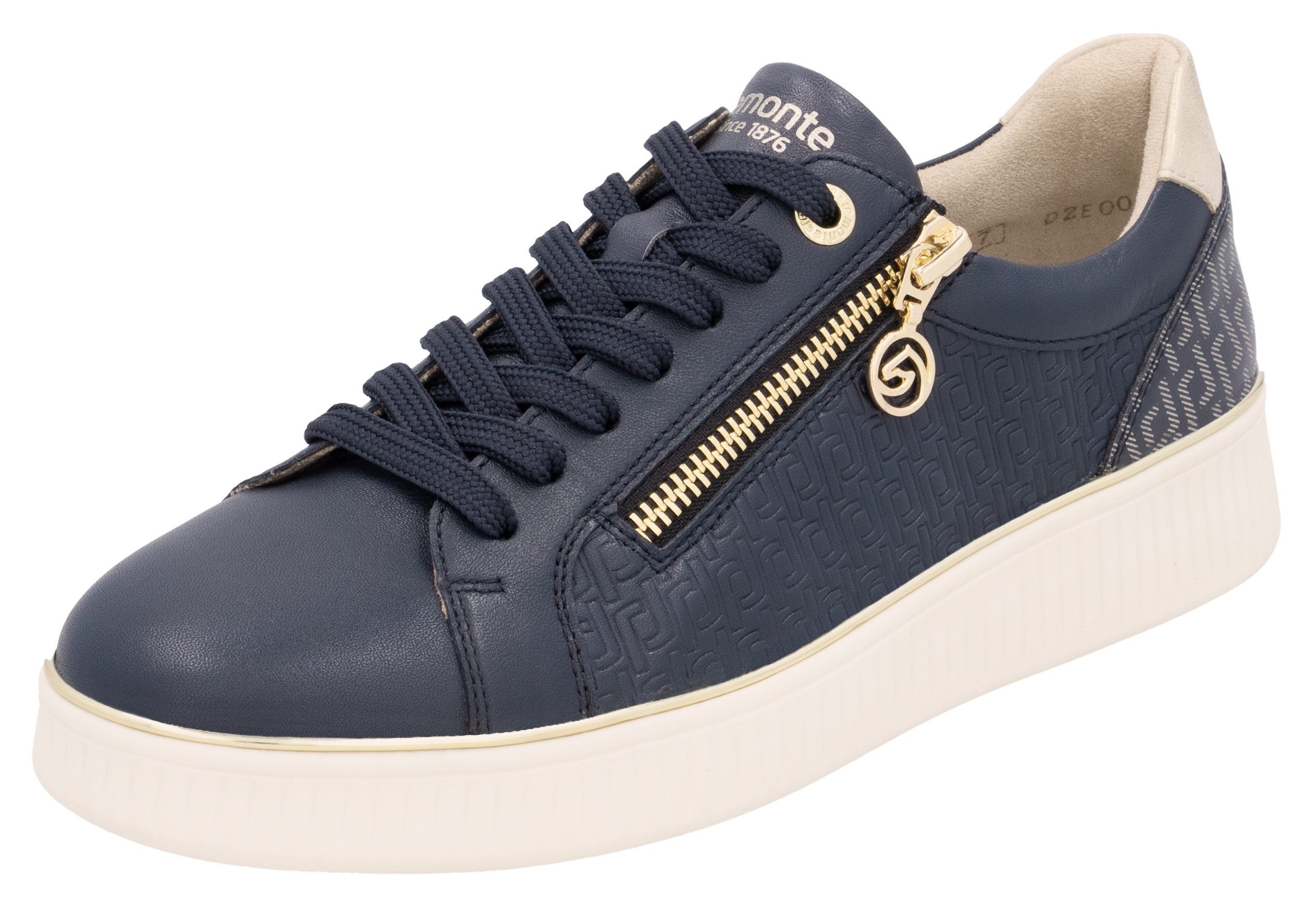 Remonte Plateausneaker, Freizeitschuh, Halbschuh, Schnürerschuh, seitlicher günstig online kaufen