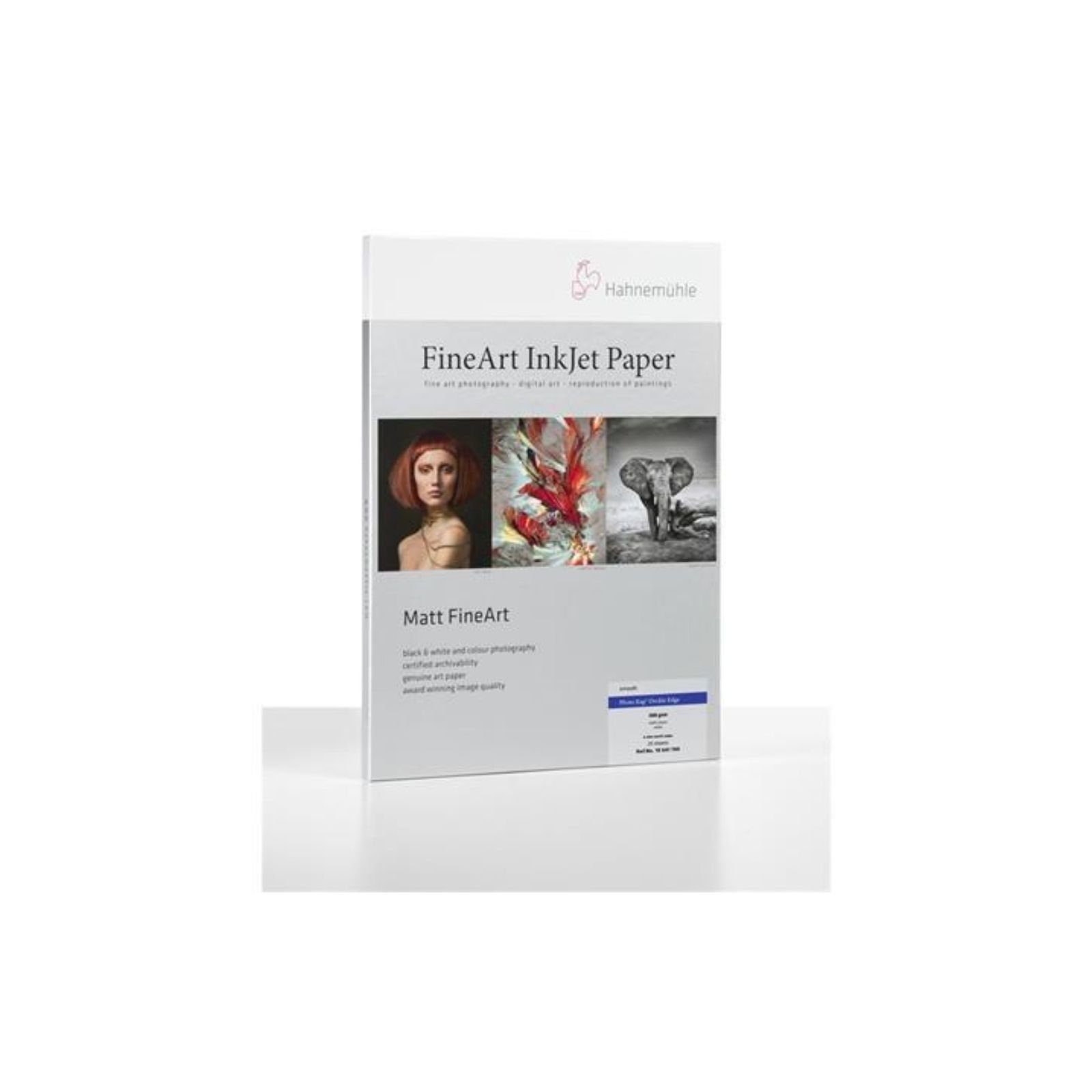 Hahnemühle Fotopapier Photo Rag® Deckle Edge FineArt Inkjet-Papier - 308 g/m² - DIN A2 - 25