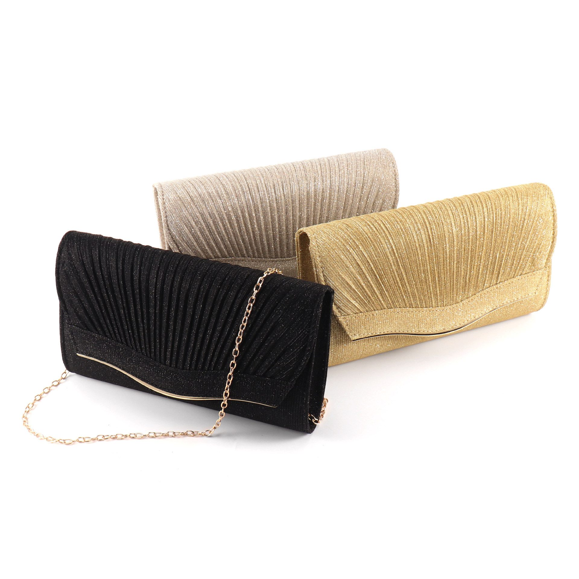 Coonoor Abendtasche Kettentasche Damen Clutch Envelope Tasche Schultertaschen, für Hochzeit Party Freizeit Date
