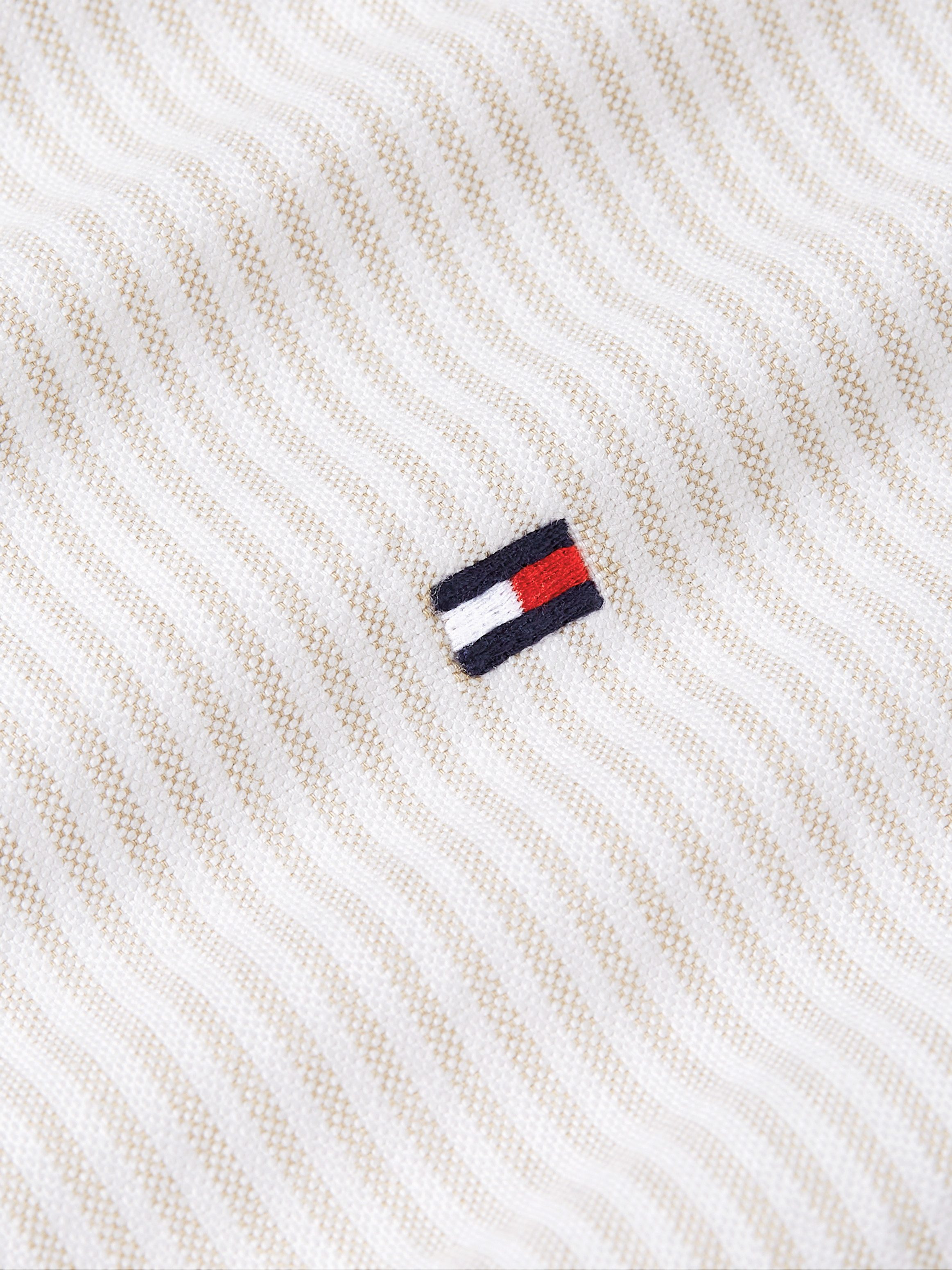 Tommy Hilfiger Langarmhemd HERITAGE OXFORD STRIPE Regular Fit SHIRT Regular Fit Oxford Casual