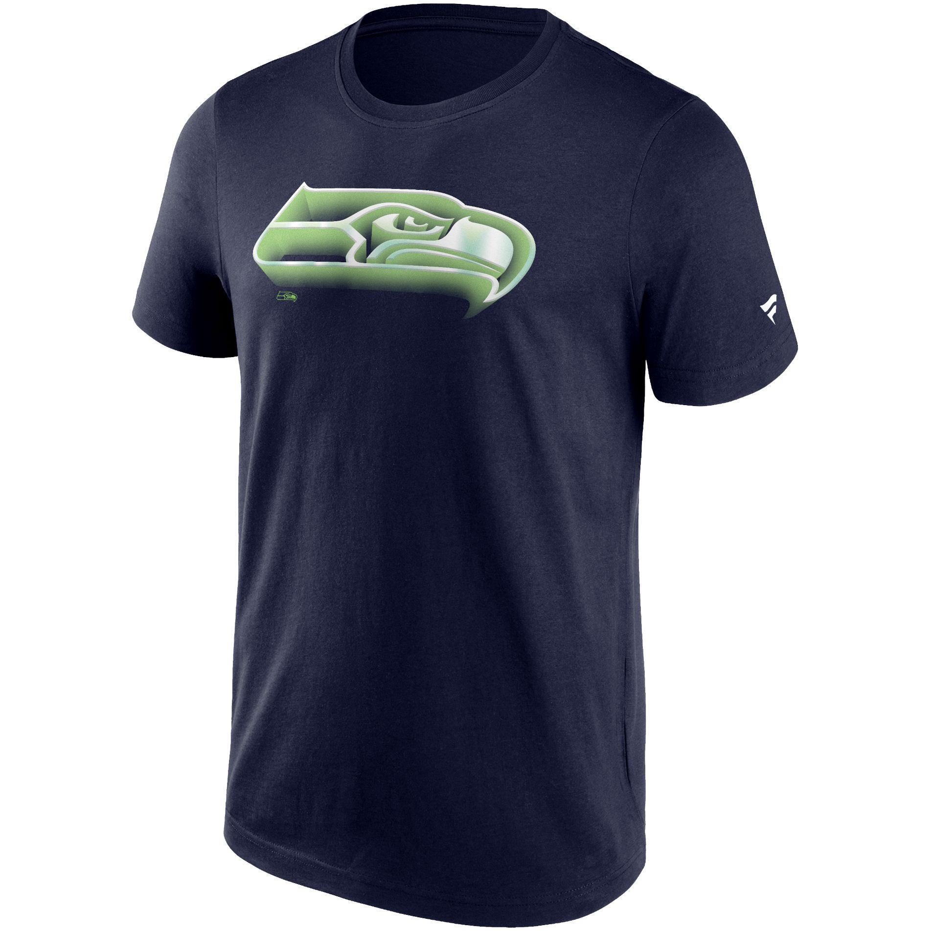 Fanatics Print-Shirt CHROME LOGO MLB NHL NFL Teams Seattle Seahawks