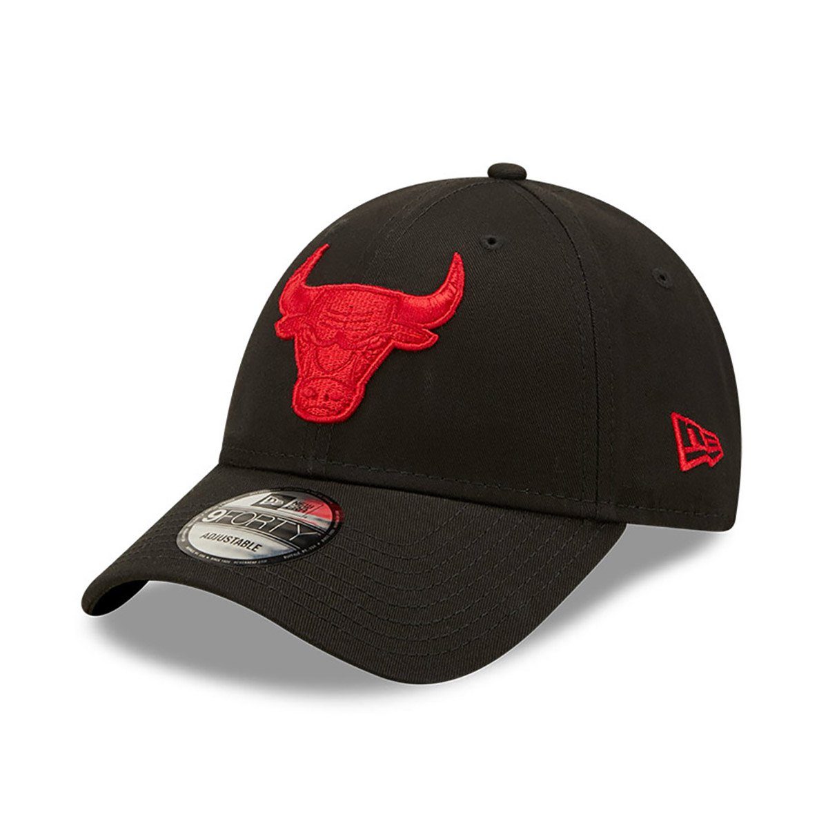 New Era Logo Chicago Baseball Neon Bulls Cap 9FORTY