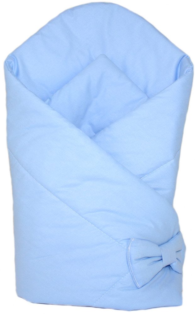 Einschlagdecke Baby Hörnchen Steckkissen Einschlagdecke Babydecke Baumwolle, Primawela