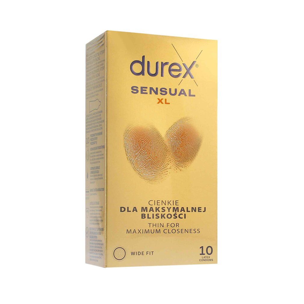 durex Kondome Sensual XL Kondome 10ks