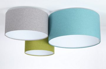 ONZENO Deckenleuchte Trio Pure Peaceful 1 75x34x34 cm, einzigartiges Design und hochwertige Lampe