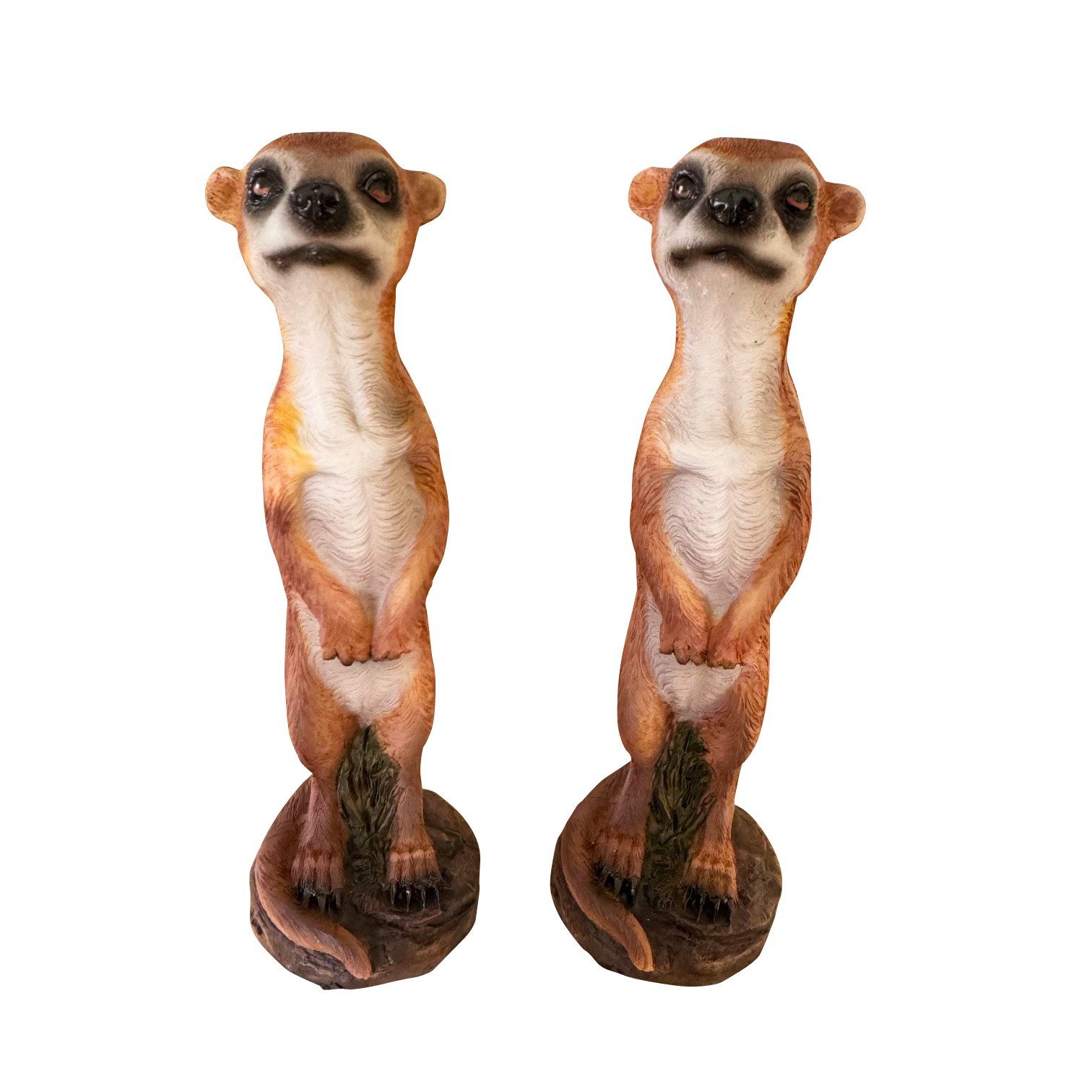 Online-Fuchs Gartenfigur Erdmännchen Deko Figuren im Set für den Garten - W günstig online kaufen