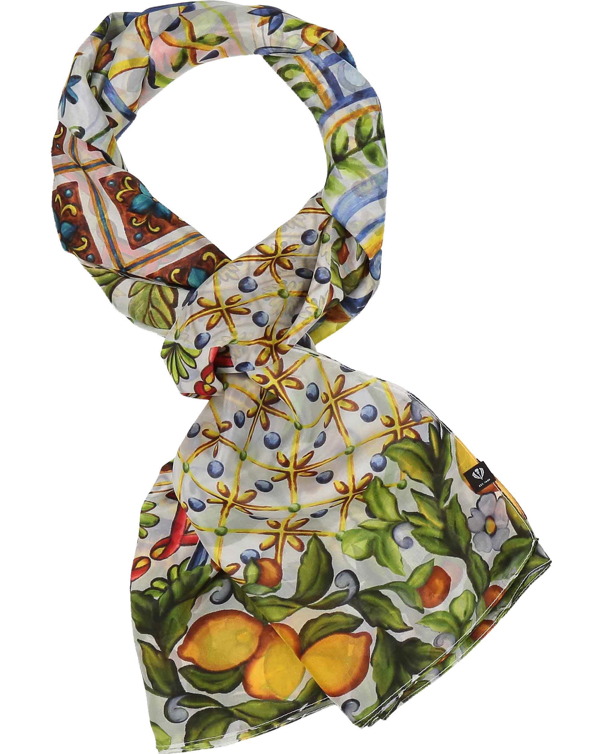 Fraas XXL-Schal XL-Seidenstola mit Mosaik-Design - vielseitig tragbar, (1, keine)