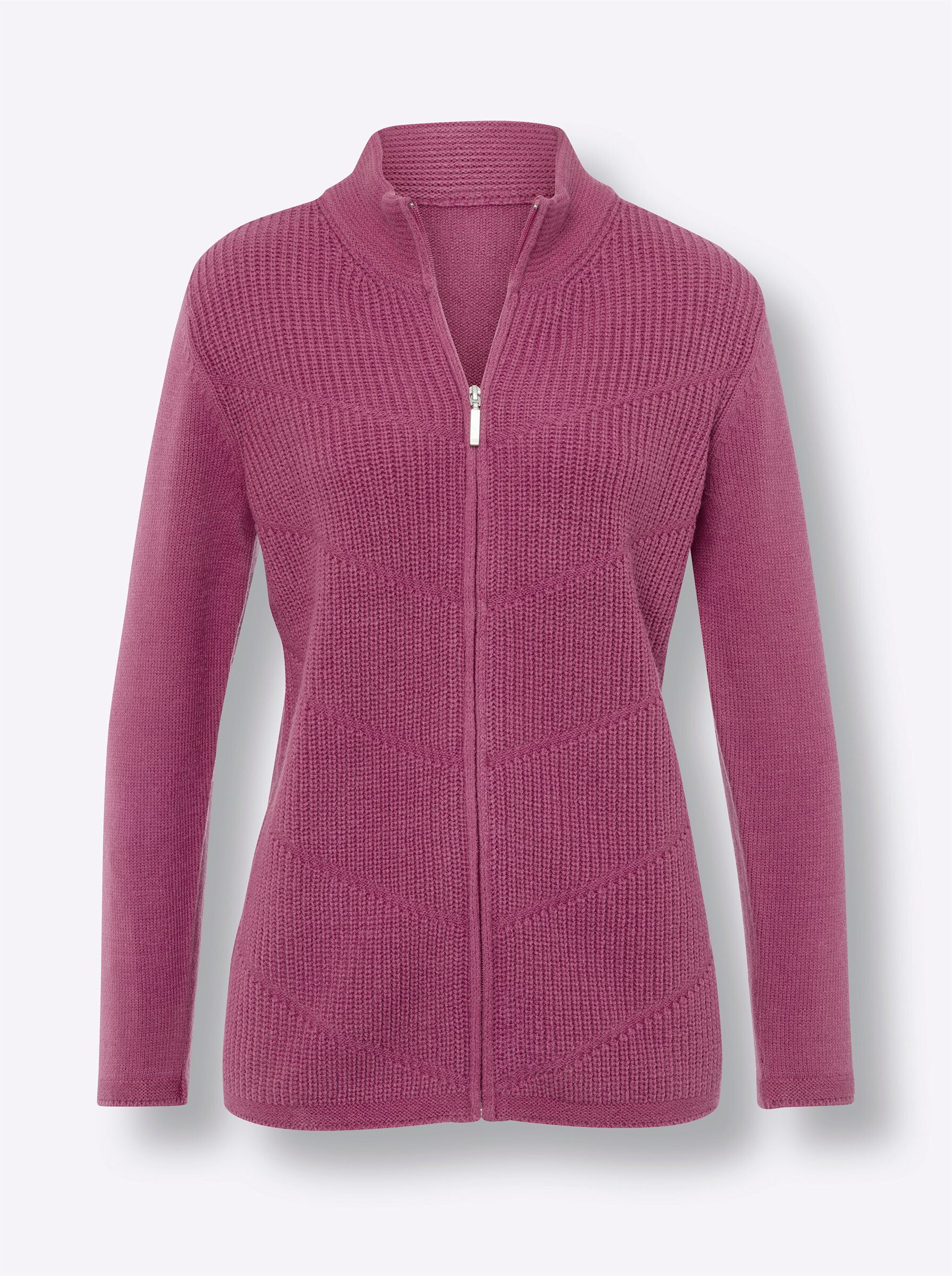 Sieh an! Strickjacke Strickjacke Langarm