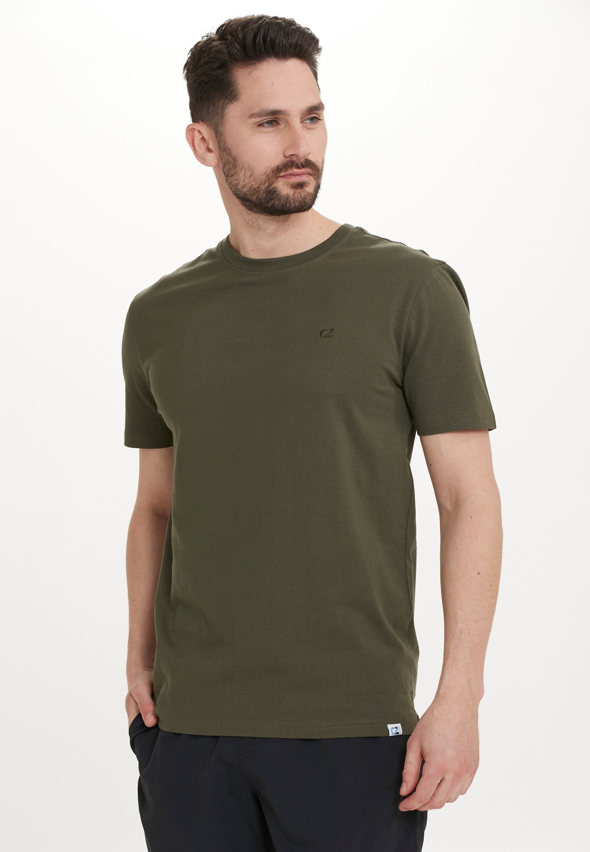 CRUZ aus reiner T-Shirt Baumwolle grün Highmore