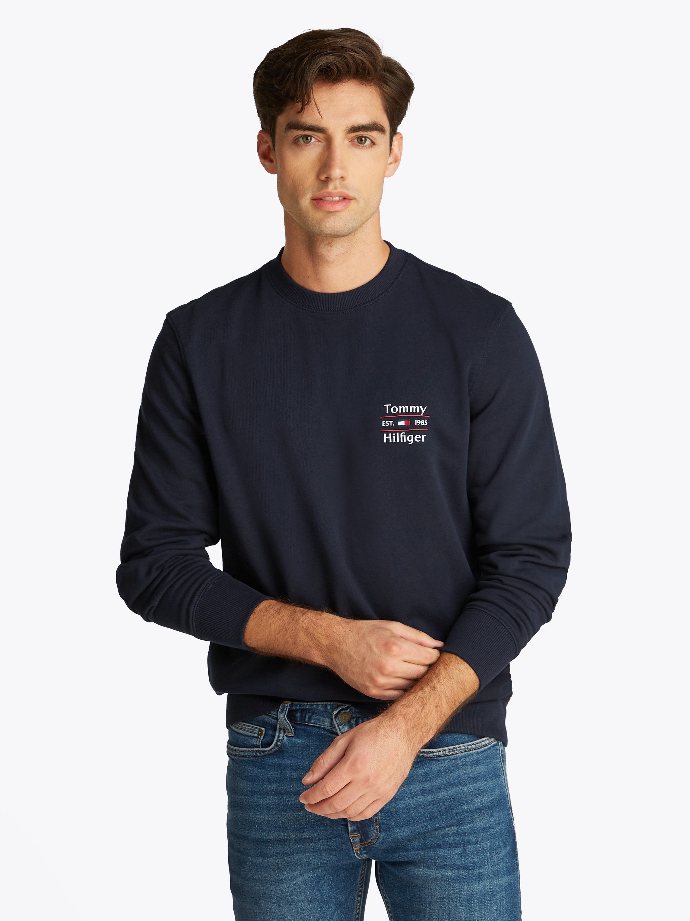 Tommy Hilfiger Sweatshirt HILFIGER STACK SWEATSHIRT günstig online kaufen