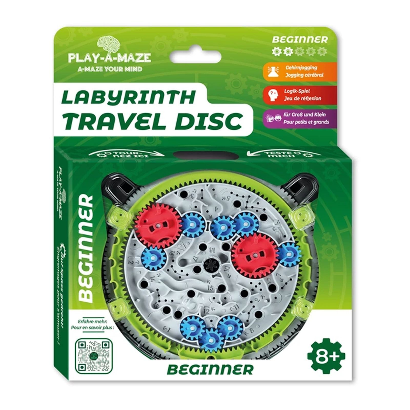 Play-A-Maze Spiel Play-A-Maze, Labyrinth Travel Disc