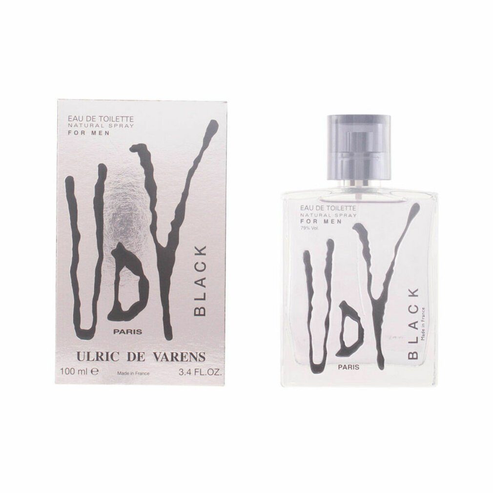 Ulric De Varens Eau de Toilette Ulric De Varens Black Men Eau De Toilette Spray 100ml