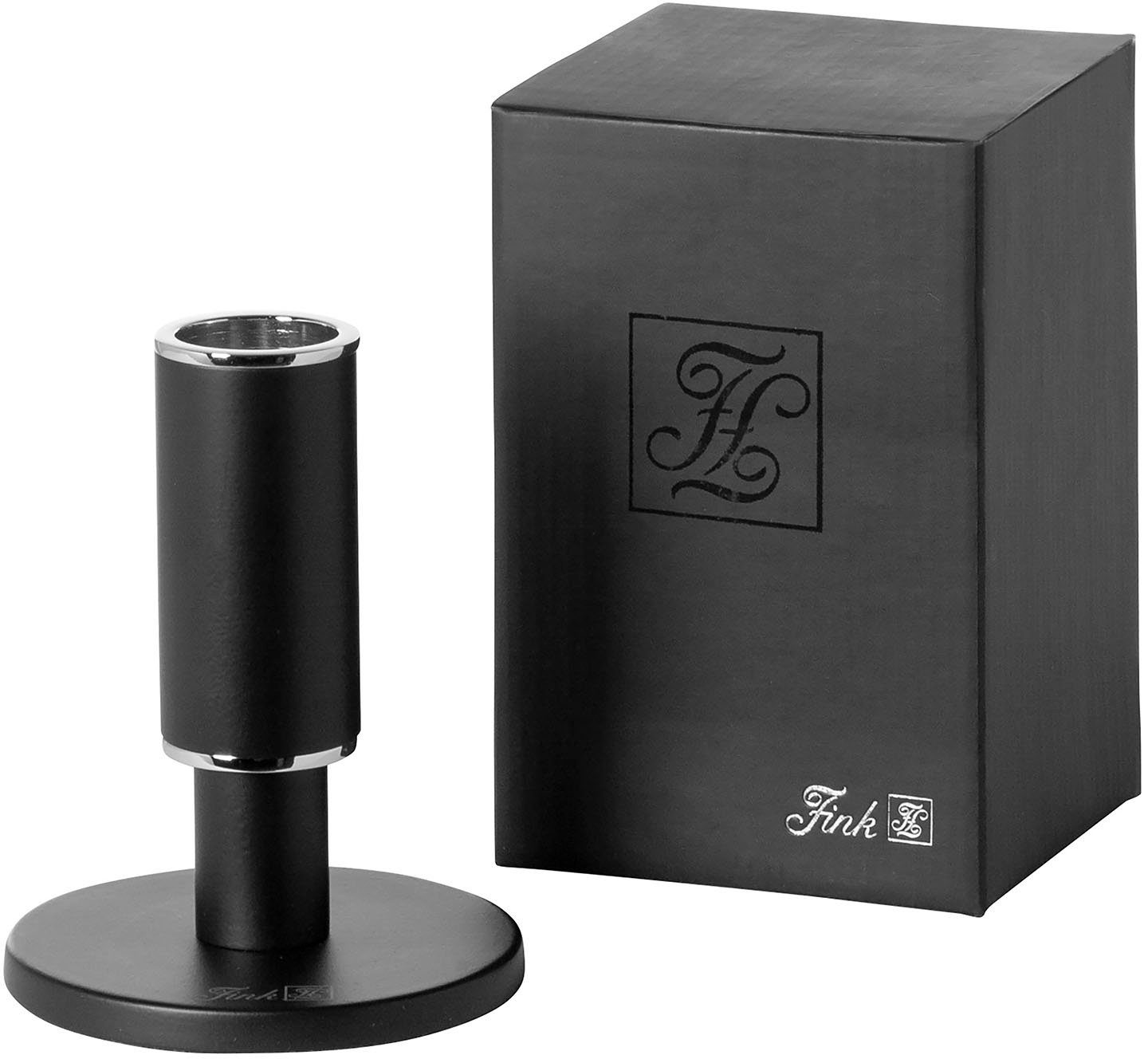 Fink Kerzenleuchter RITMO (1 St), Stabkerzenhalter aus Aluminium