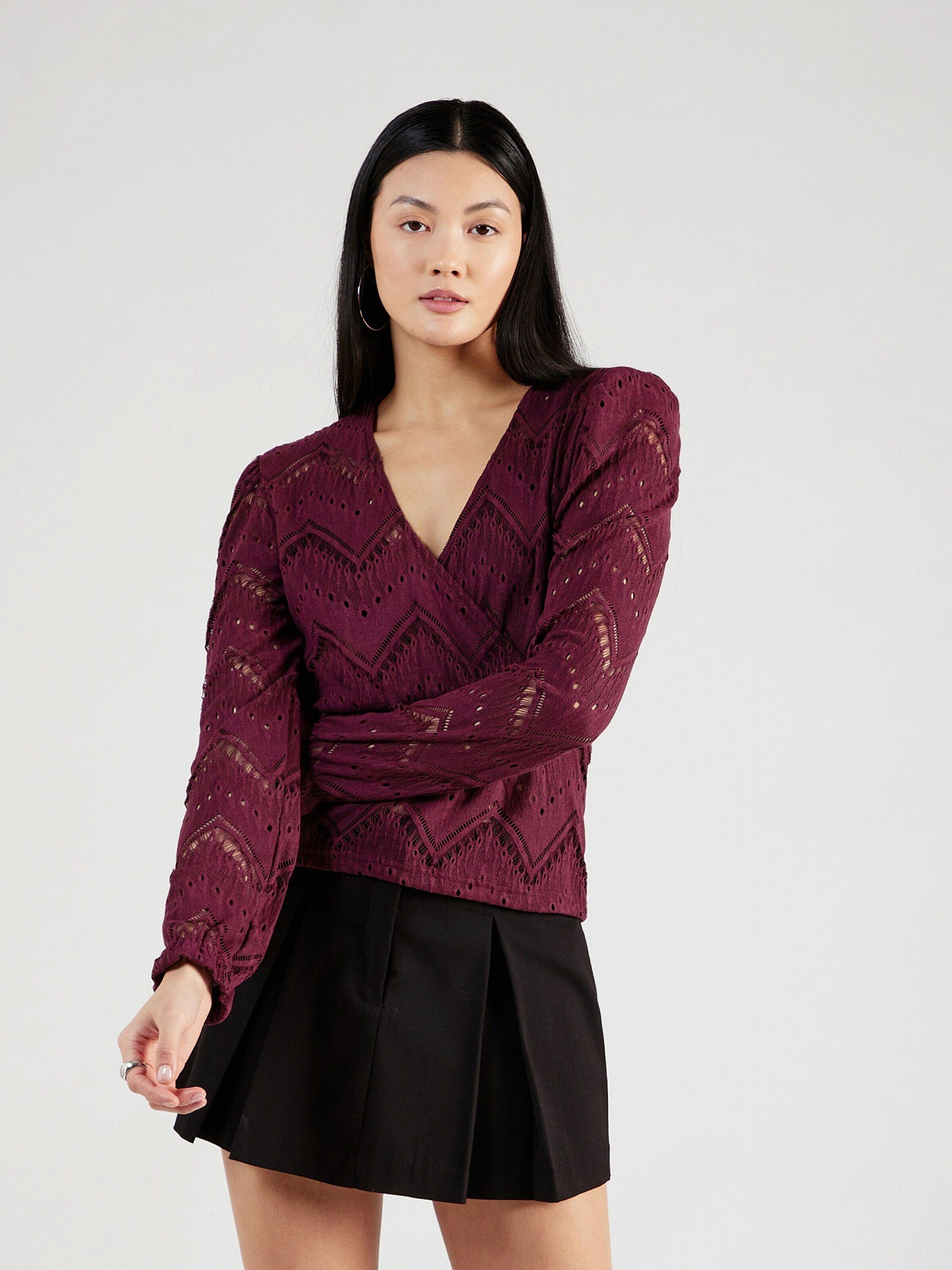 ONLY Langarmbluse JO (1-tlg) Lochmuster günstig online kaufen