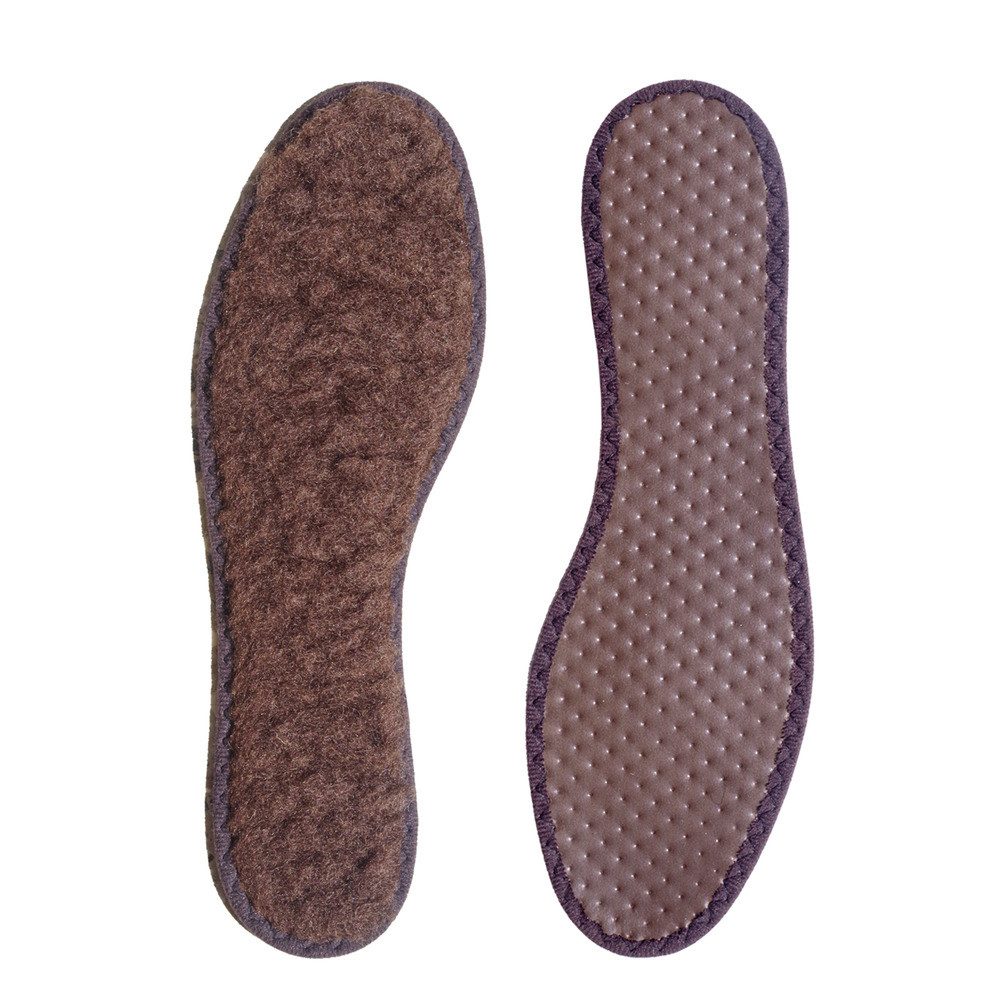 BAMA Group Lammfellsohlen Extra Warm Merino Wintereinlagen aus Schafwolle, 1 Paar