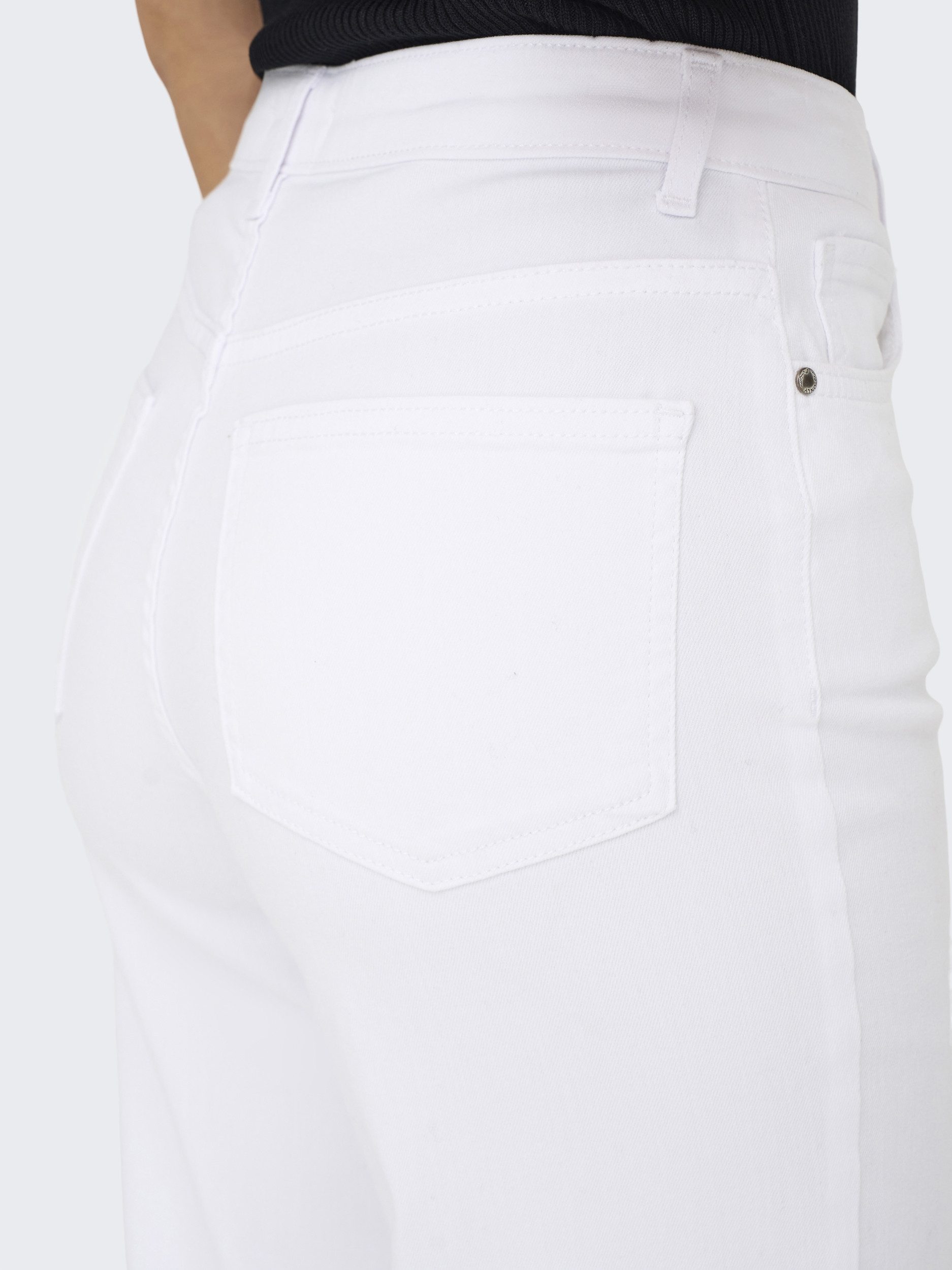 ONLY Bequeme Jeans ONLMADISON BLUSH HW WIDE DNM CRO NO