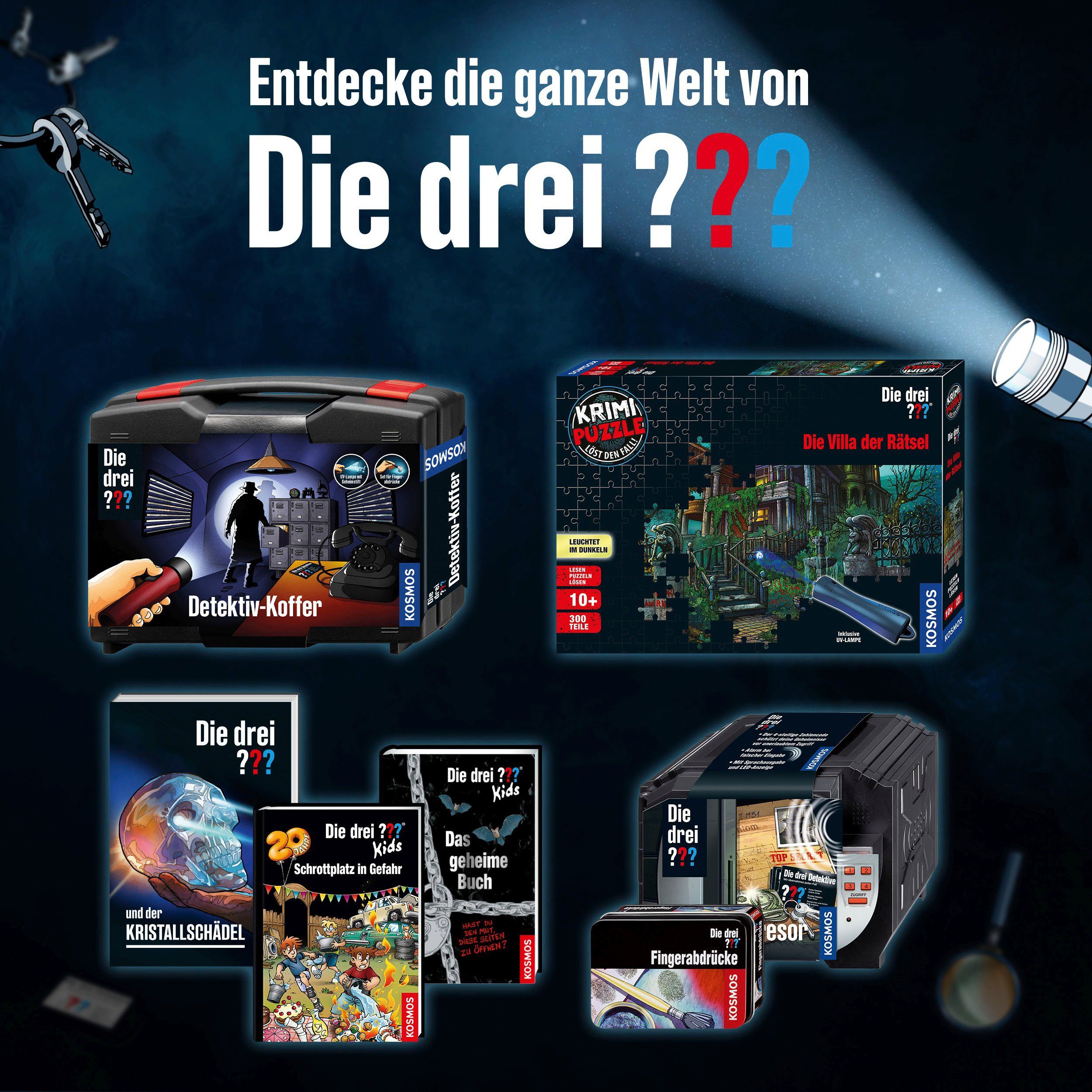 Kosmos Experimentierkasten Die drei ??? Alarmanlage