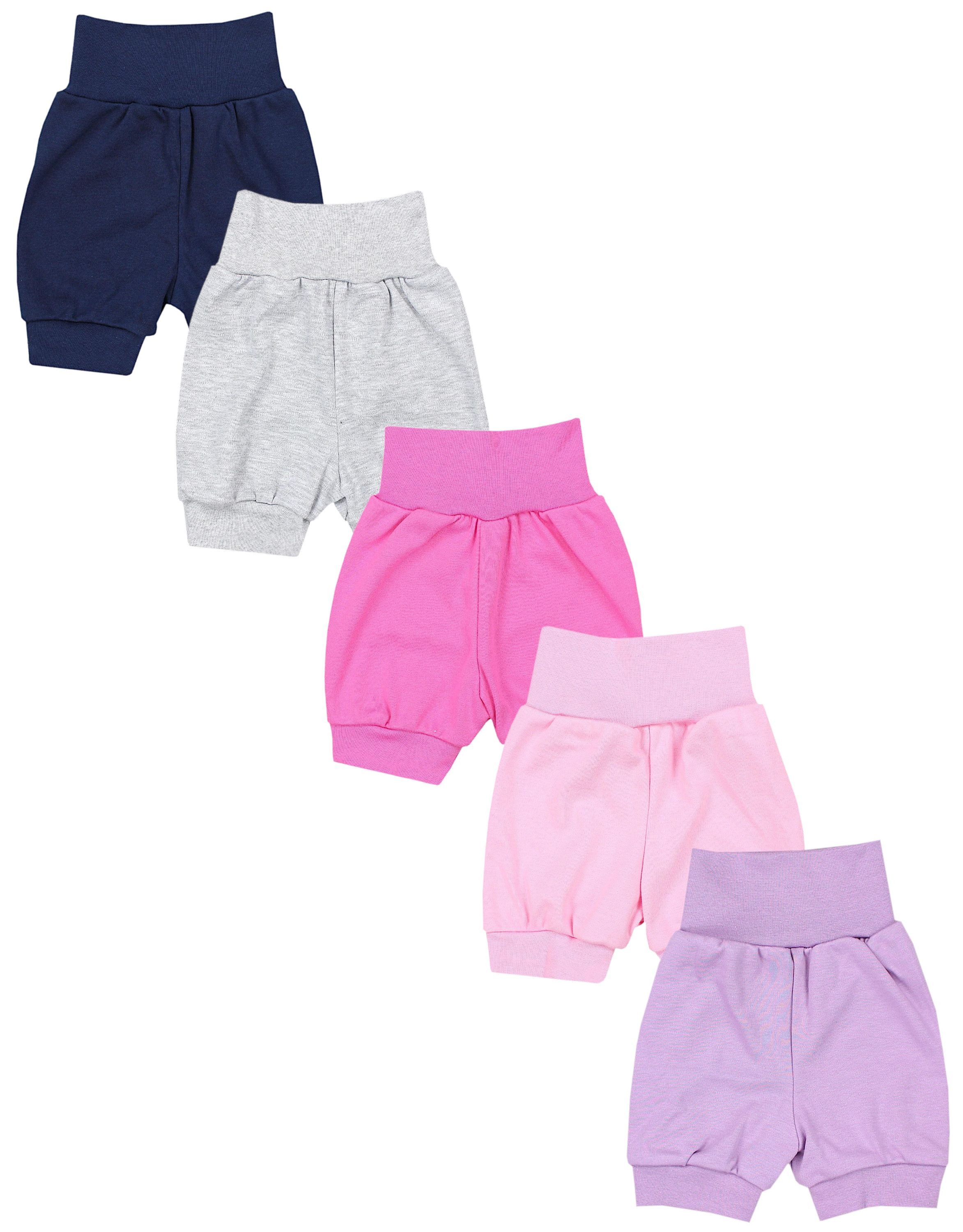 Pumphose TupTam Baby Mädchen Pumphose Sommershorts 5er Set