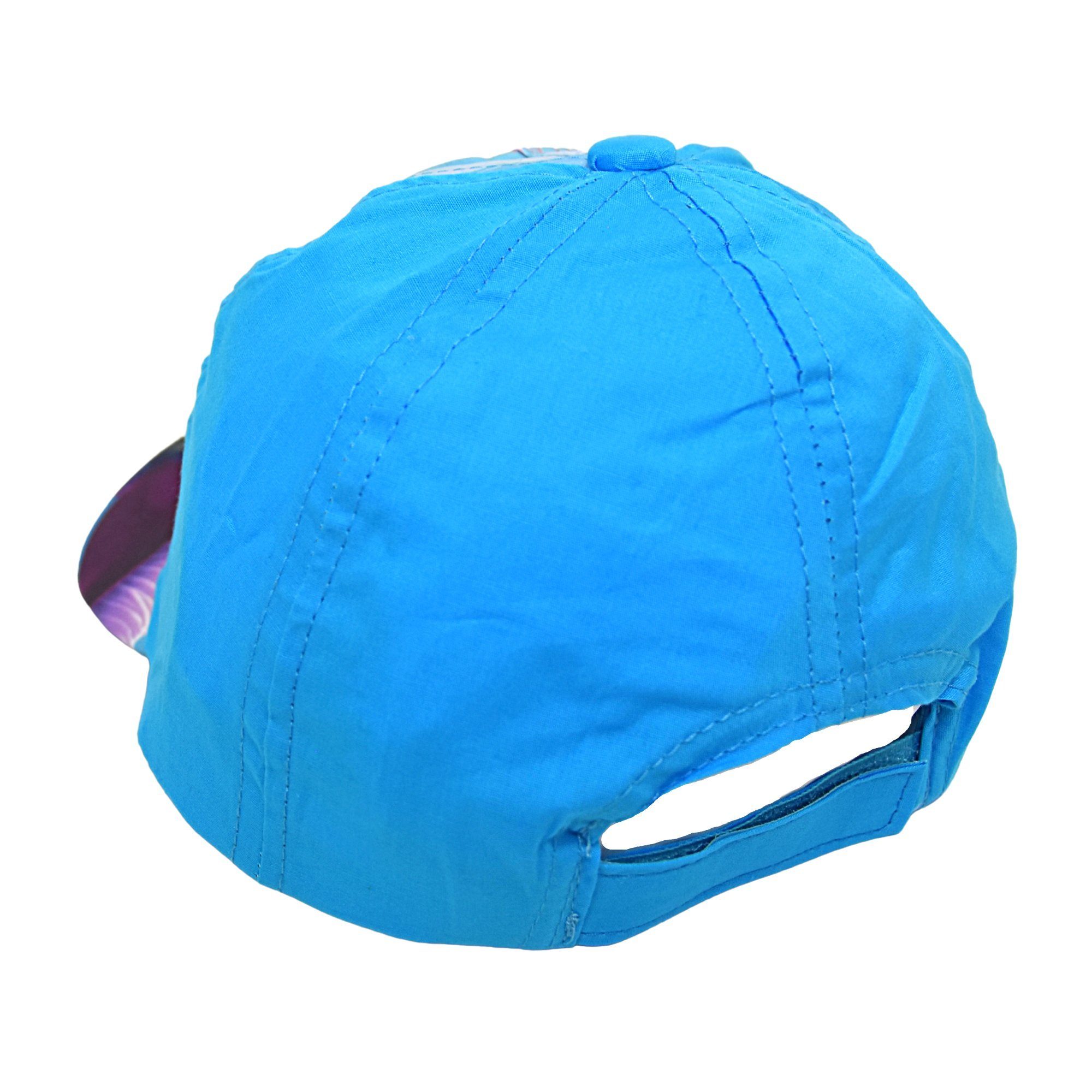 30+ Disney Sommerkappe Schutz UV Baseball mit cm Größe Hellblau Cap Nemo Dory 52-54 &