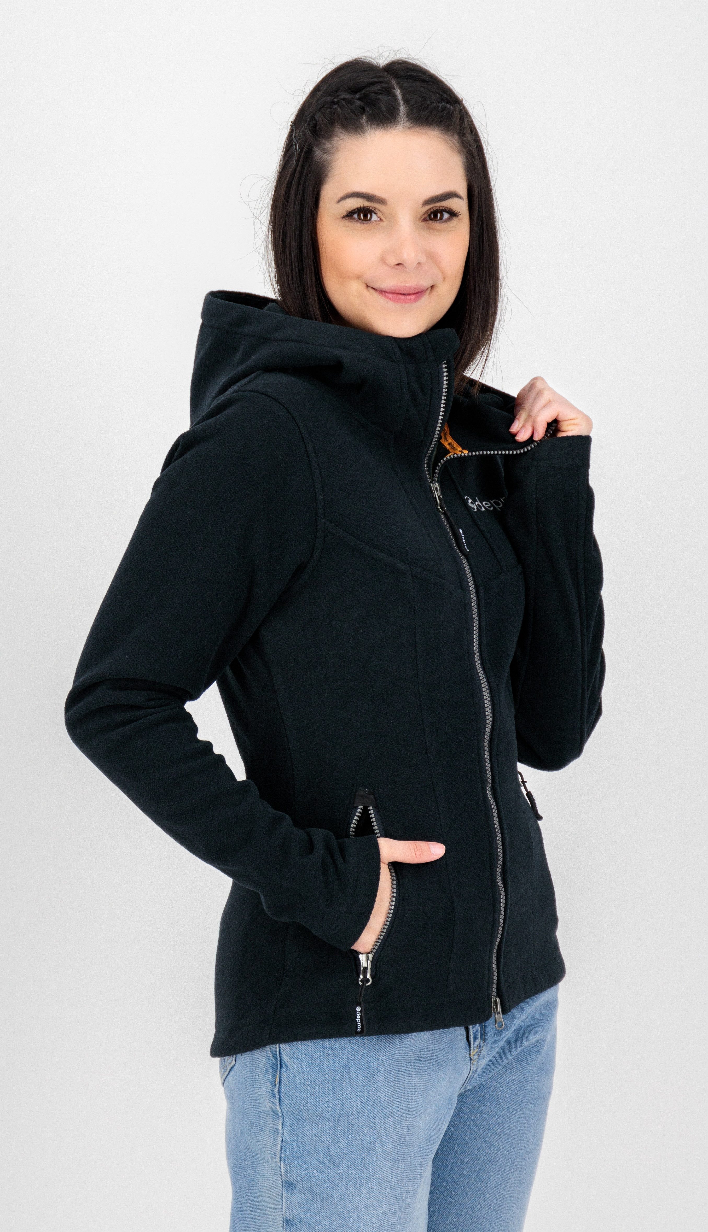 DEPROC Active Strickfleecejacke GLORY MAY CS Fleecejacke, Fleece, Mid-Layer günstig online kaufen
