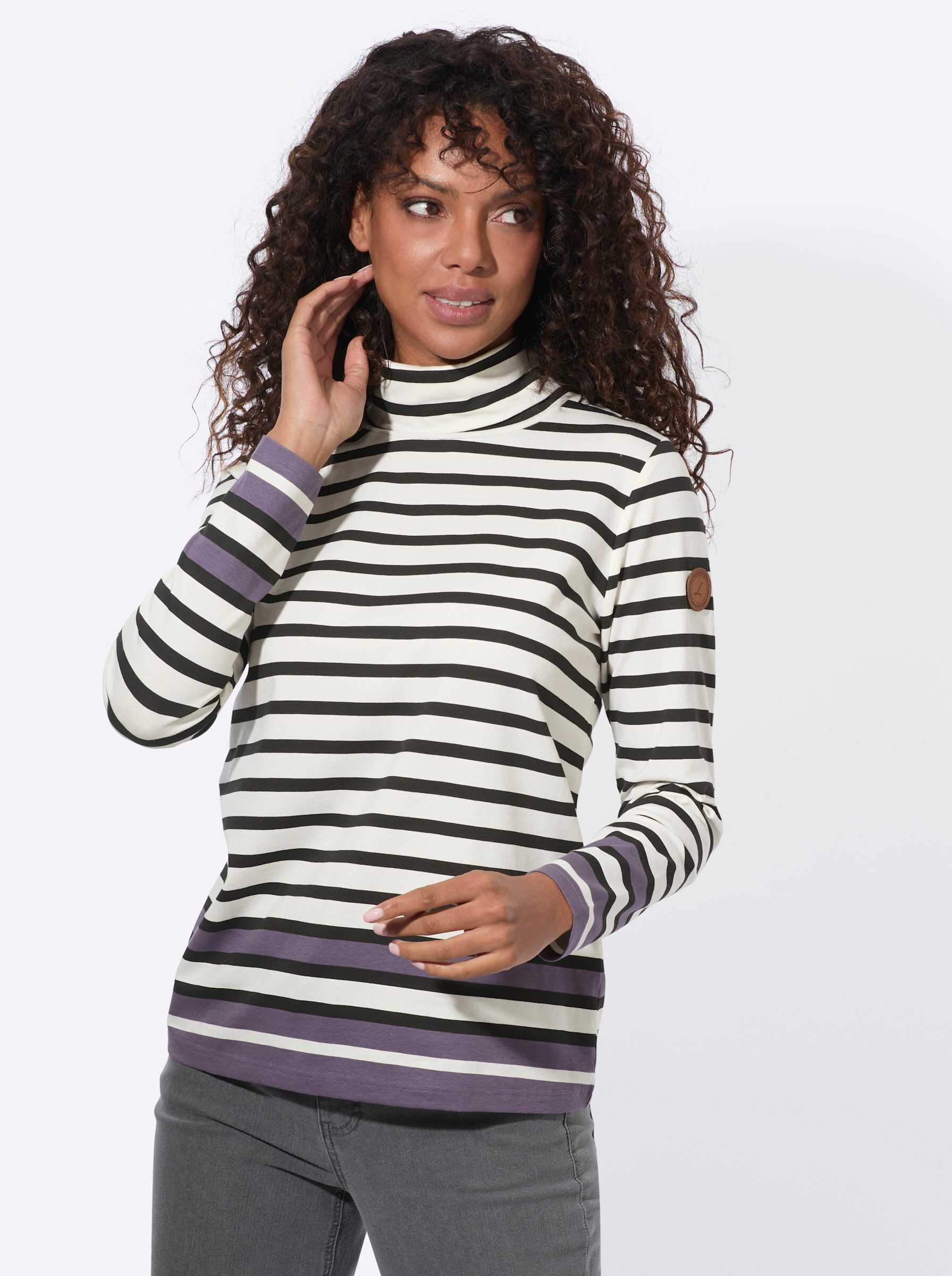 Witt T-Shirt Ringelshirt Langarm