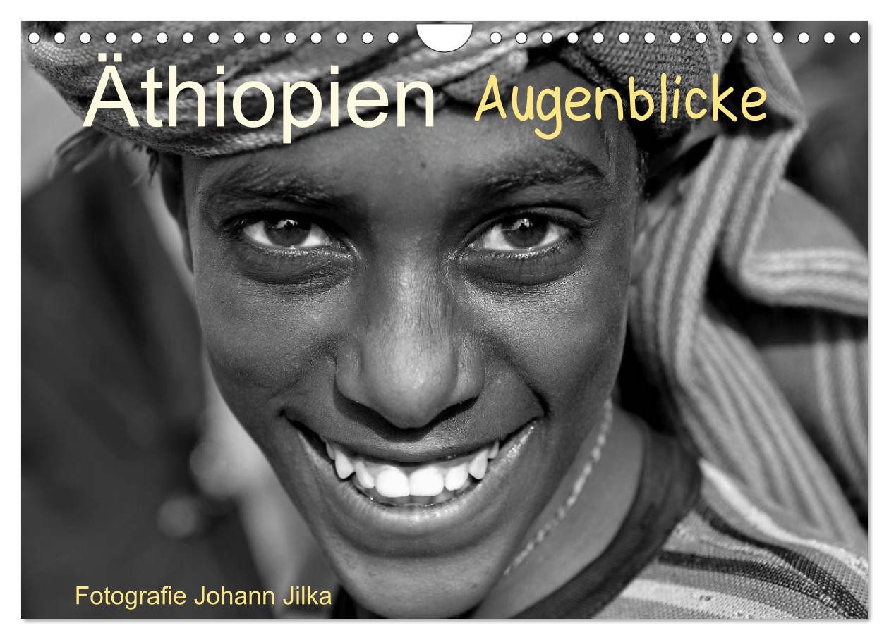 CALVENDO Wandkalender Äthiopien Augenblicke (Wandkalender 2027 DIN A4 quer), CALVENDO Monats