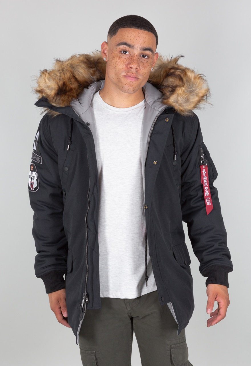 Alpha Industries Winterjacke Arctic Discoverer schwarz günstig online kaufen