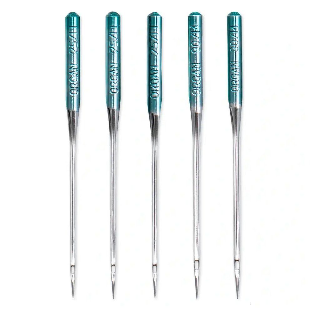 Prym Nähmaschinennadeln Quilting-Stepp-Nähmaschinennadeln, 5 Stück