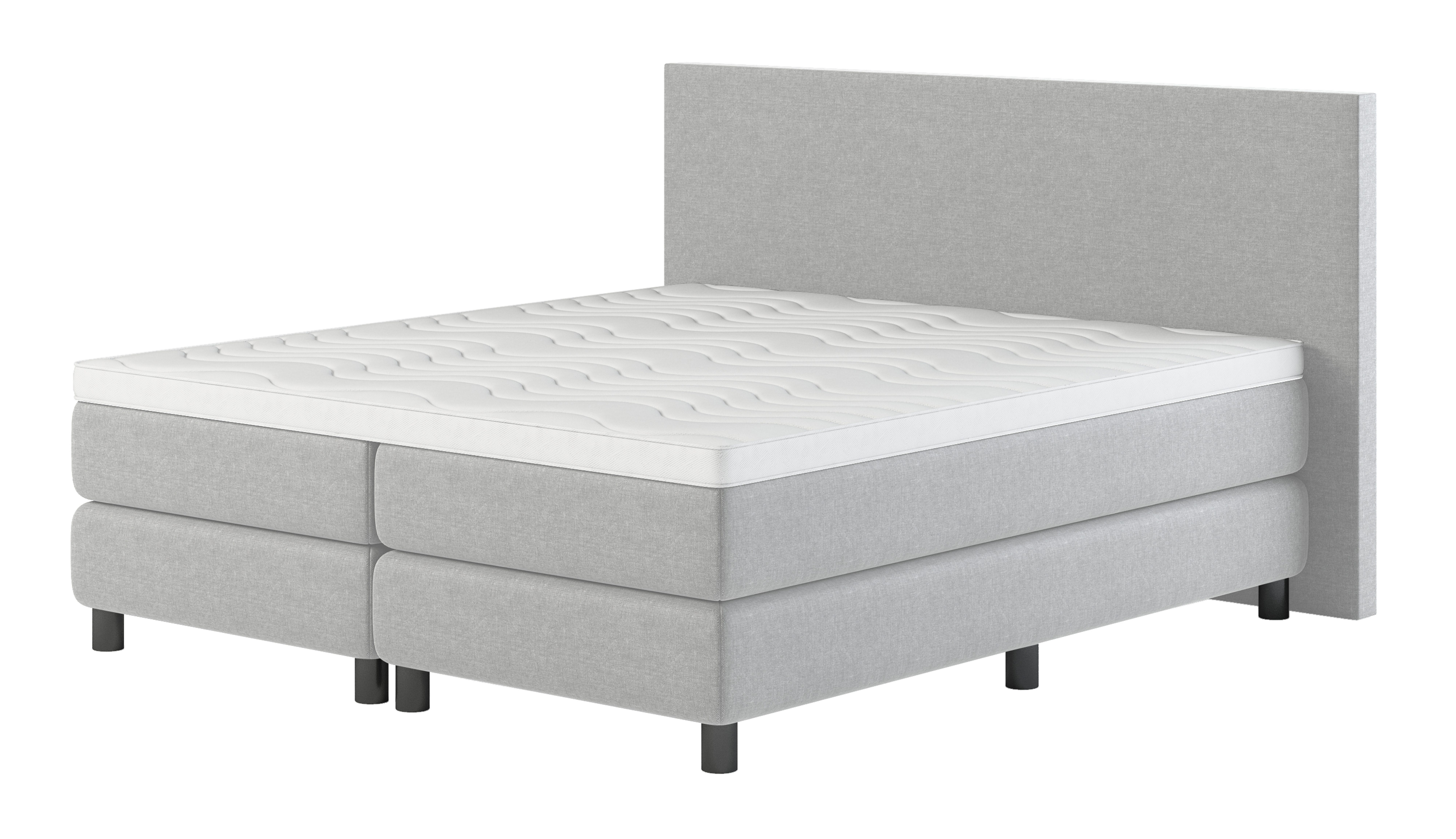 Bengus Boxspringbetten Boxspringbett Boxspringbett FLORENZ 180x200cm inklusive Topper, Boxspringbett ausgezeichnetem Liegekomfort 7 Zonen Komfortmatratzen