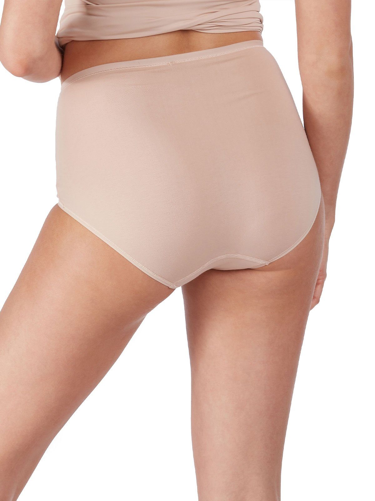 HUBER Slip Damen Maxi Slip 2er Pack Cotton 2 Pack (Packung, 2-St) Zwickel