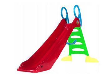 LEAN Toys Rutsche Große Gartenrutsche für Kinder 200cm mit Wasserdusche