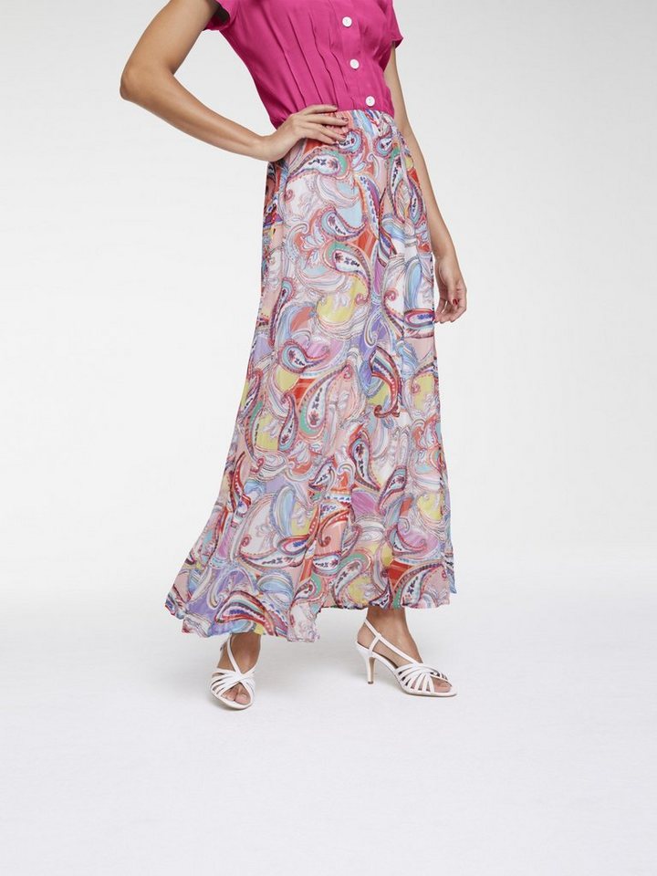 ASHLEY BROOKE by Heine Maxirock mit Paisley-Print | OTTO