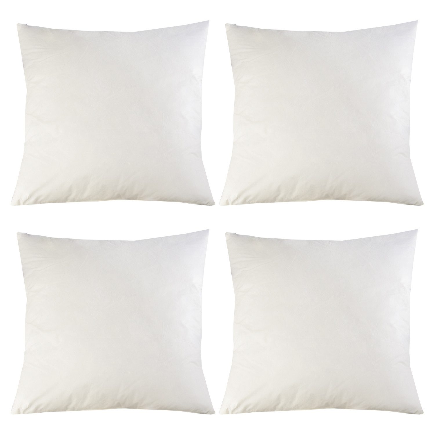 Bielefelder Bettfedern-Manufaktur Verse GmbH Kissenfüllung WALDEMAR, 4er Set, 40 x 40 cm, Baumwollbezug