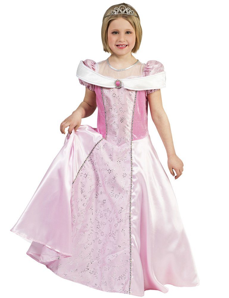 104 Karneval Faschings Kostüm gold Gr Mädchen Prinzessin Kleid rosa 